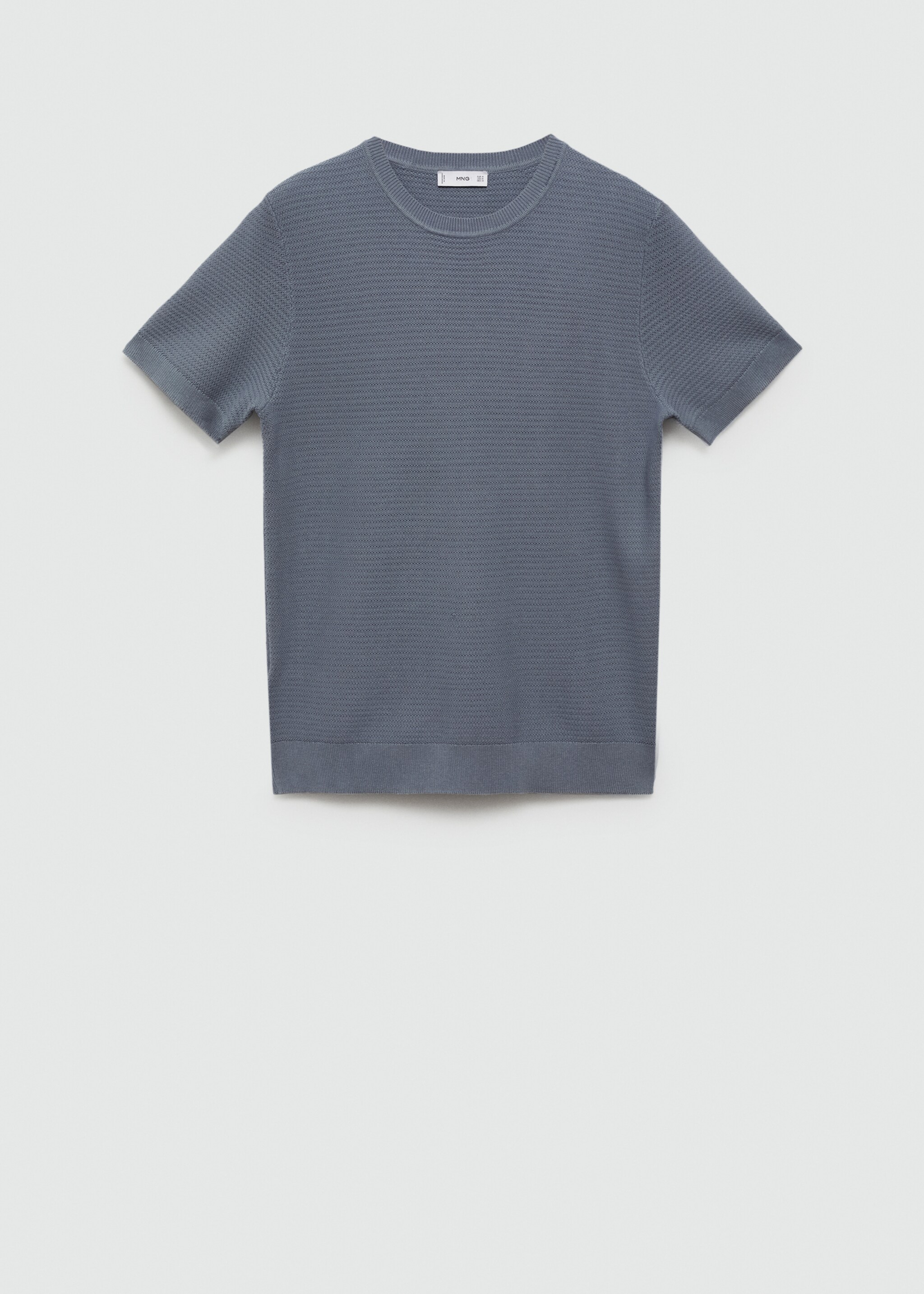 Camiseta punto trenzado tencel - Artículo sin modelo