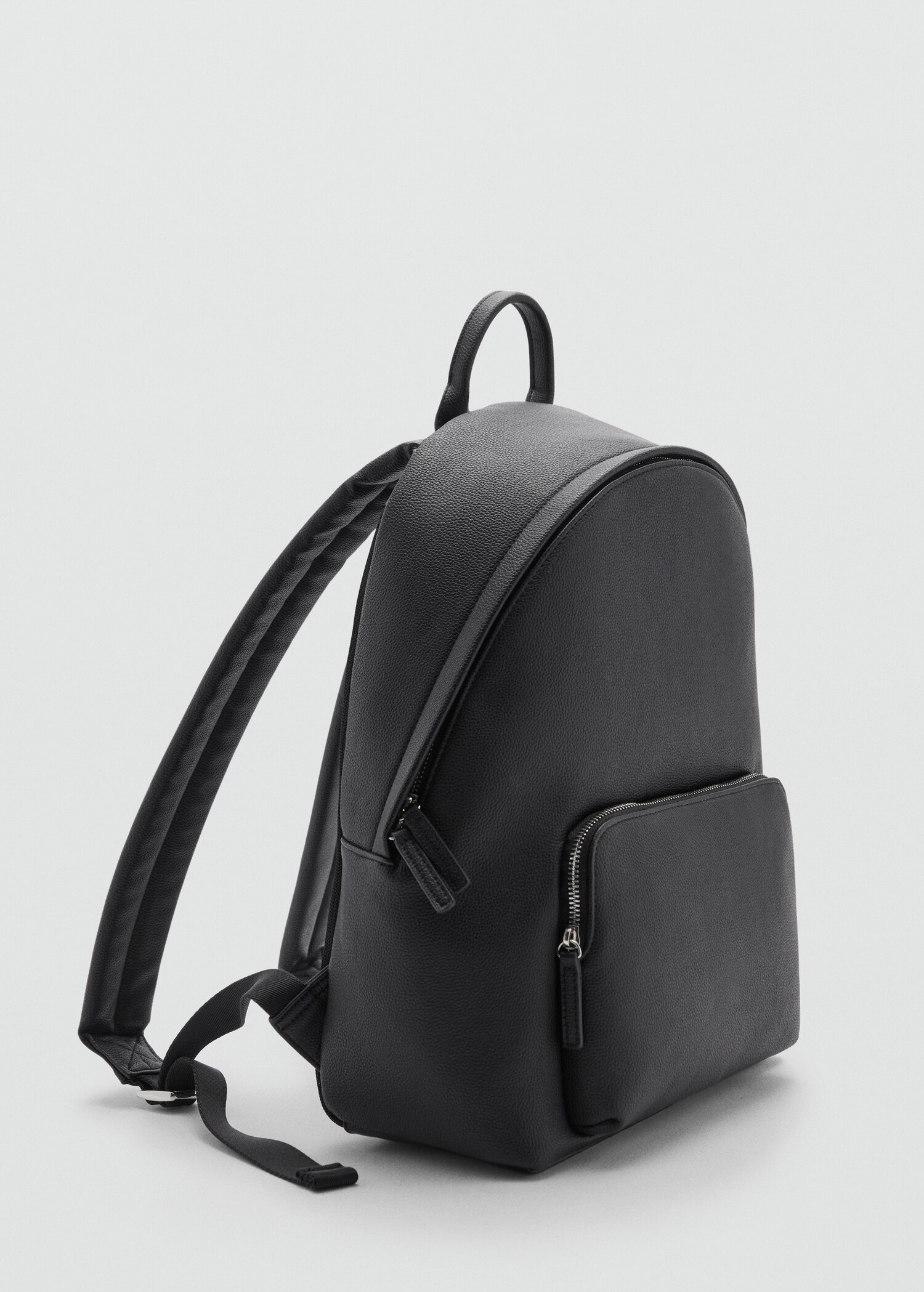 Mochila efecto piel abatanada - Plano medio