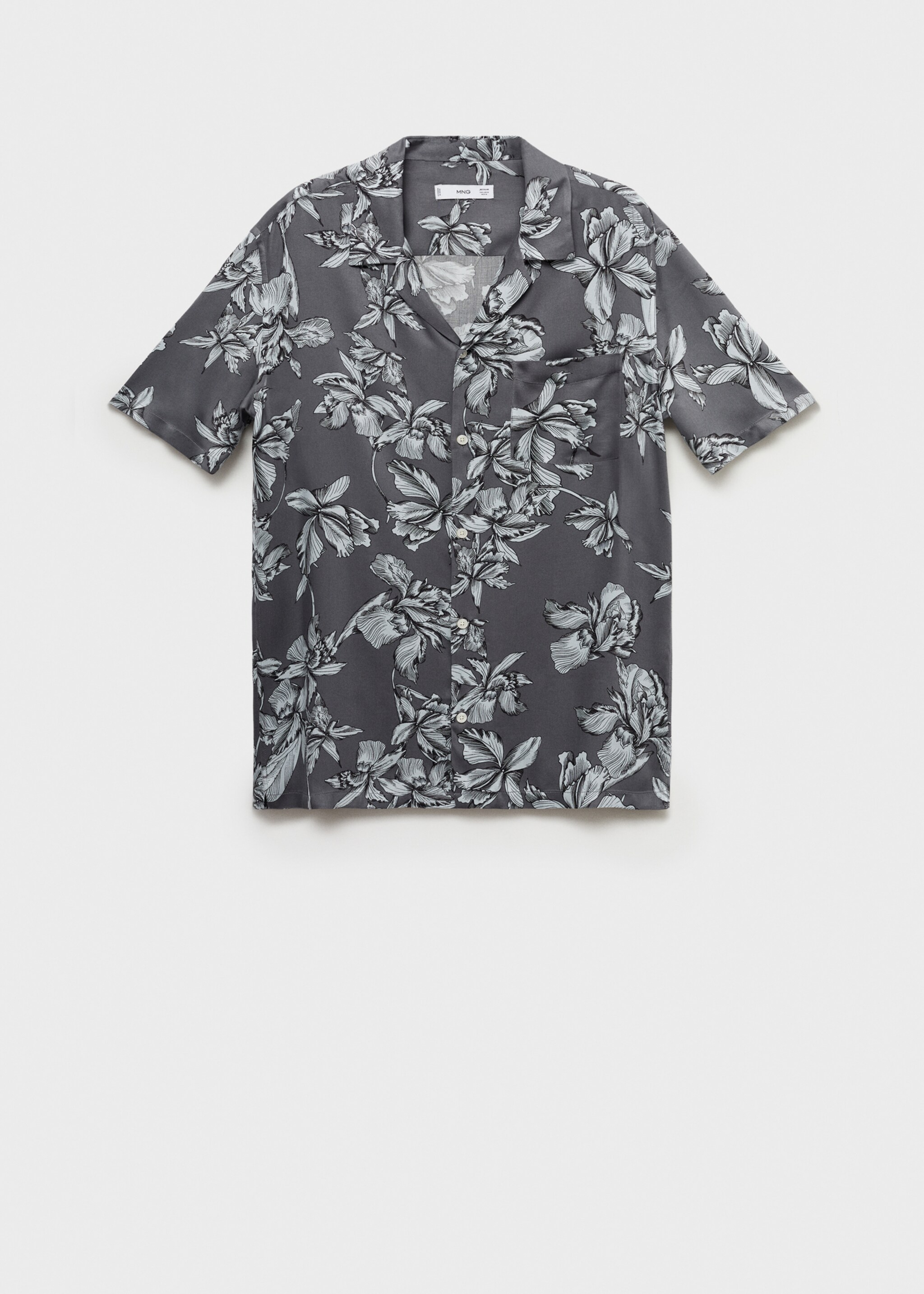 Camisa regular fit estampado hawaiano - Artículo sin modelo