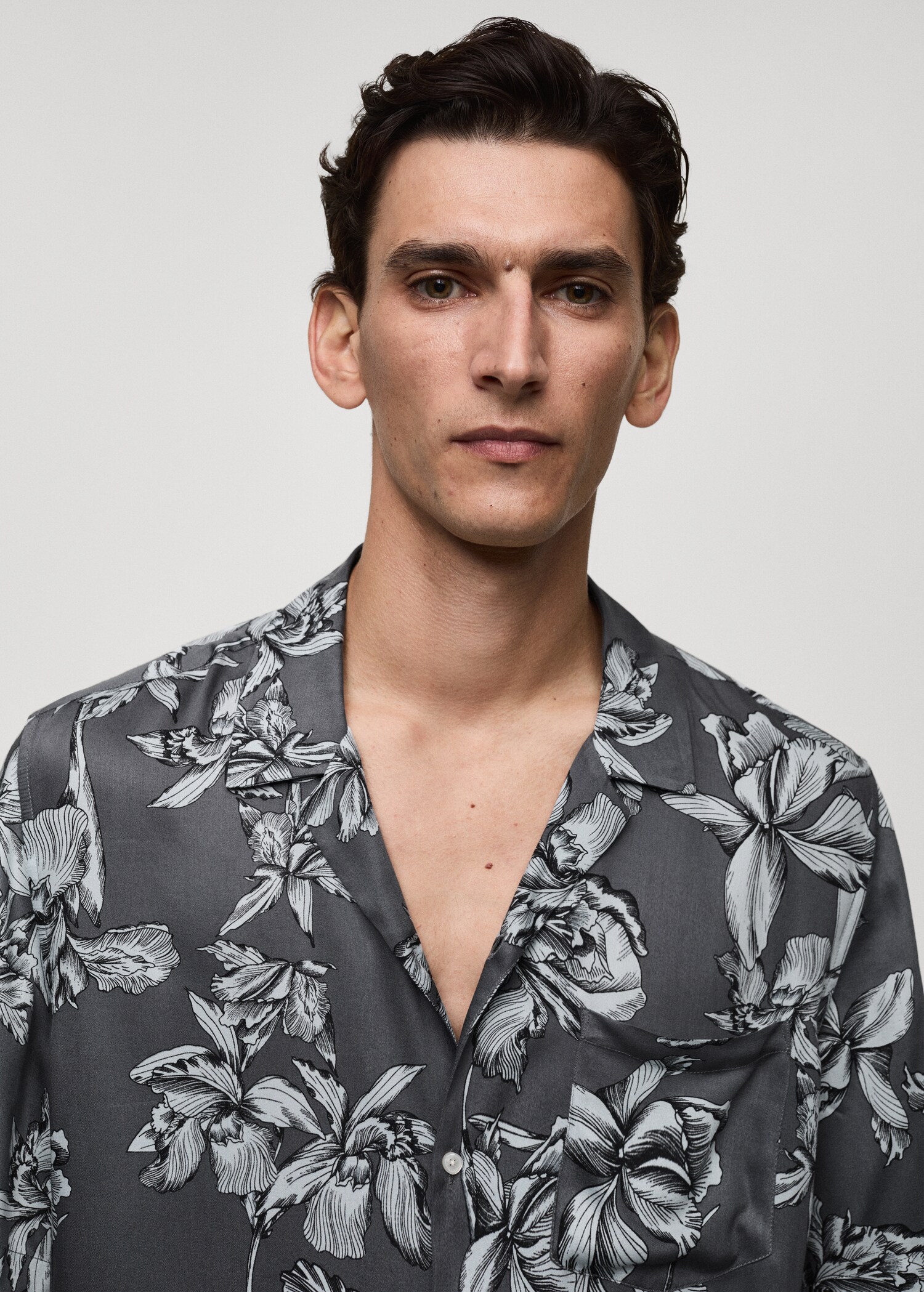 Chemise regular-fit en imprimé hawaïen - Détail de l'article 1