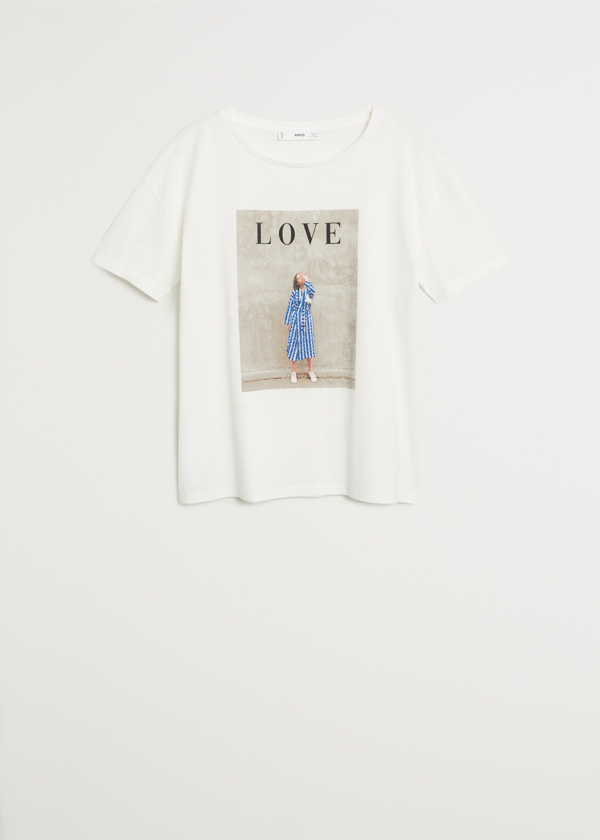 Camiseta estampada manga corta - Artículo sin modelo
