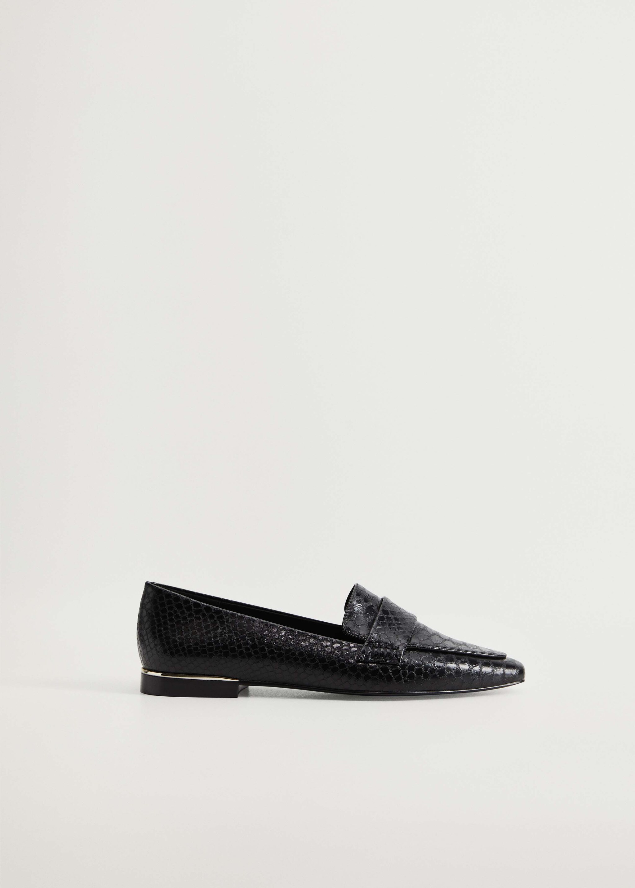 Snake-effect loafers - Article without model