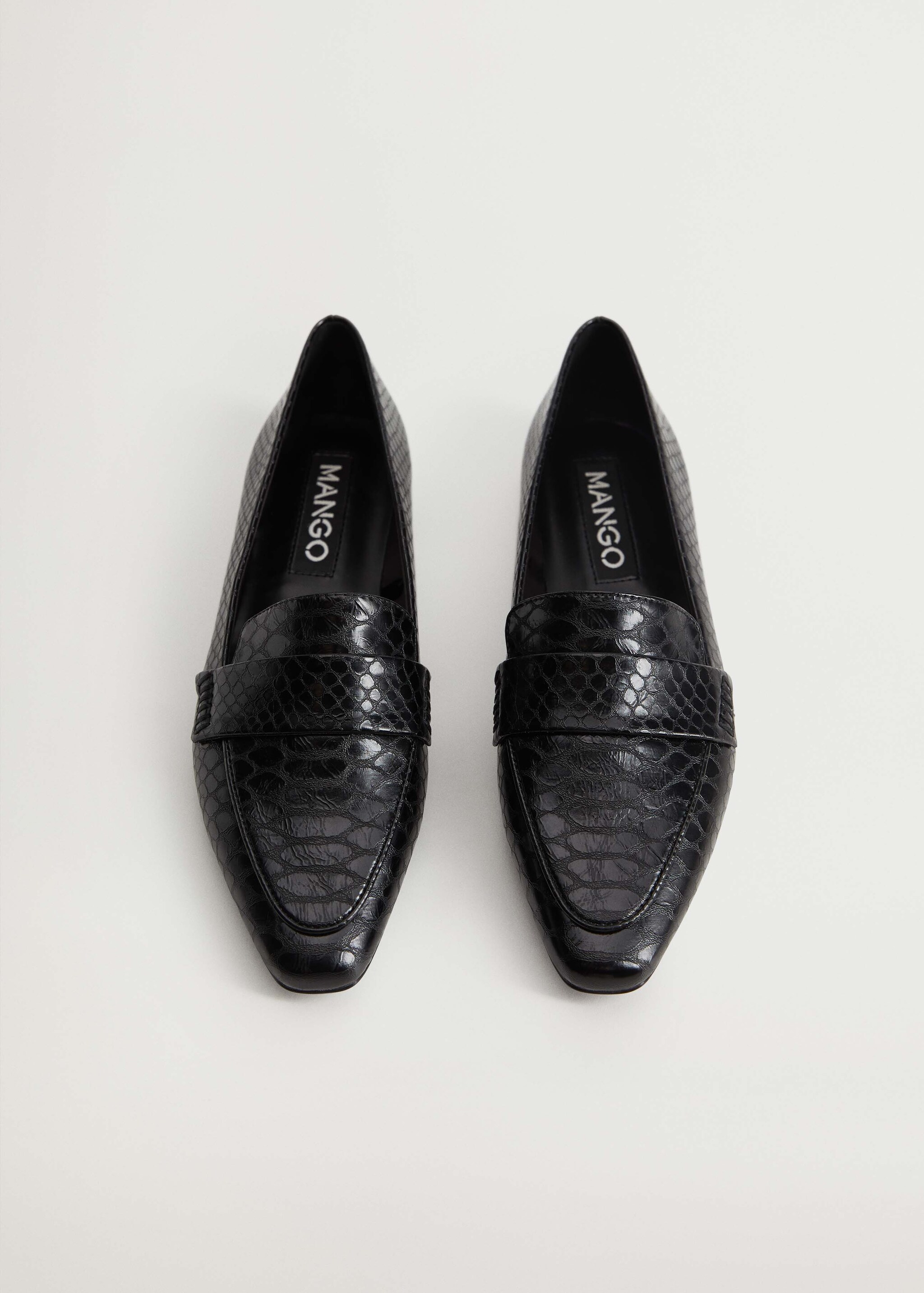 Snake-effect loafers - Details of the article 3