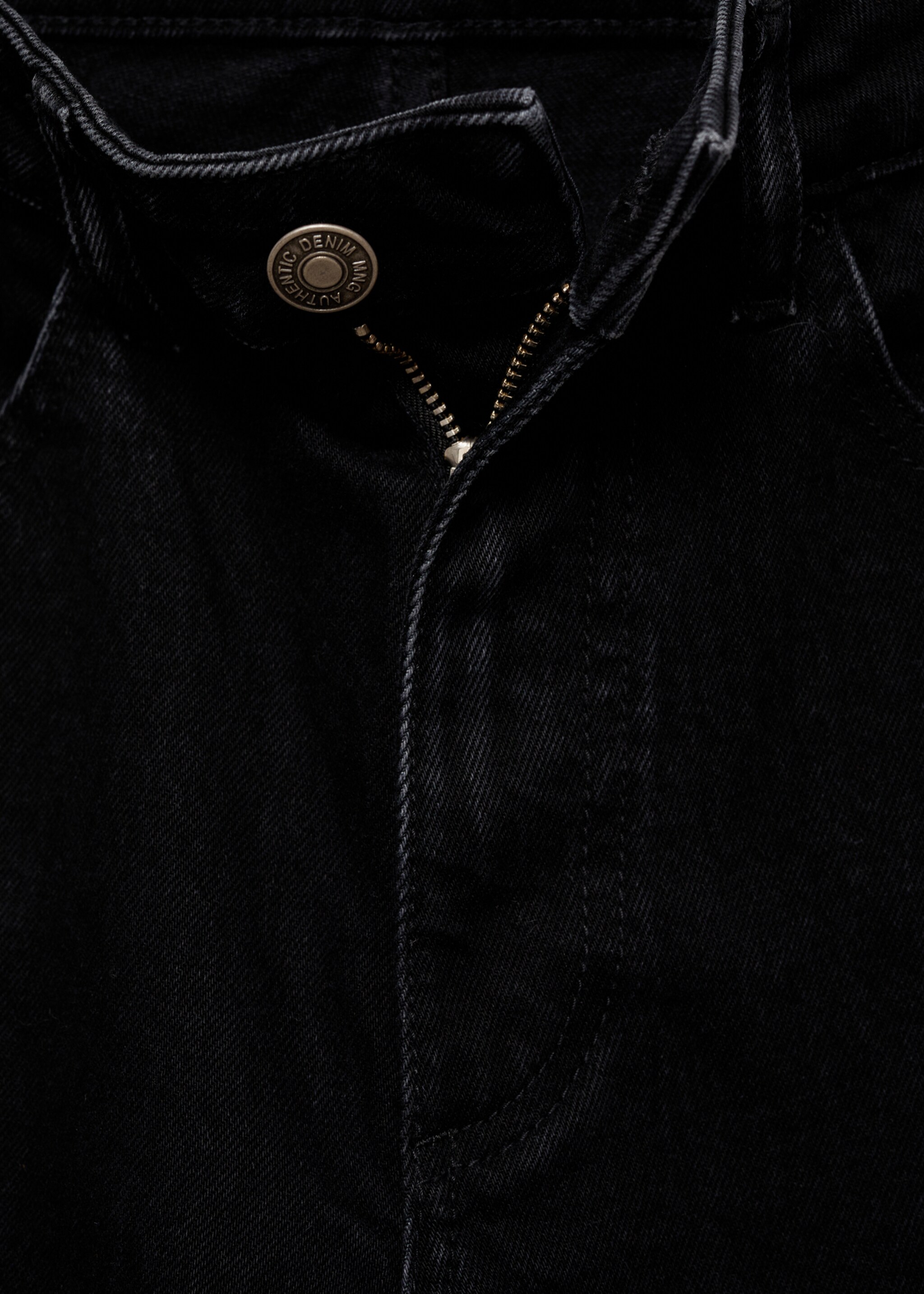 Jean regular-fit - Détail de l'article 8, Black denim. Ref: 77032920-00.