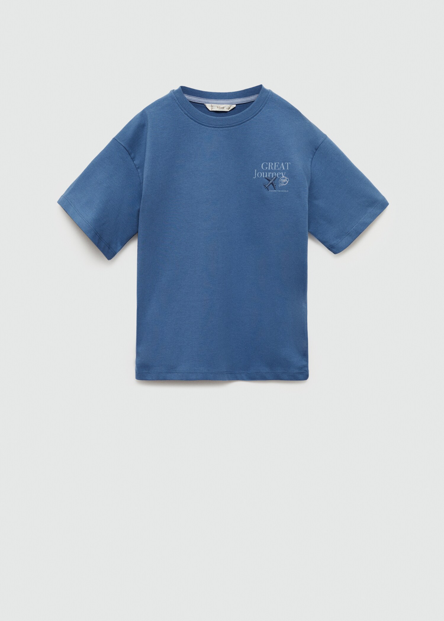 Bedrucktes Baumwoll-T-Shirt - Artikel ohne Model