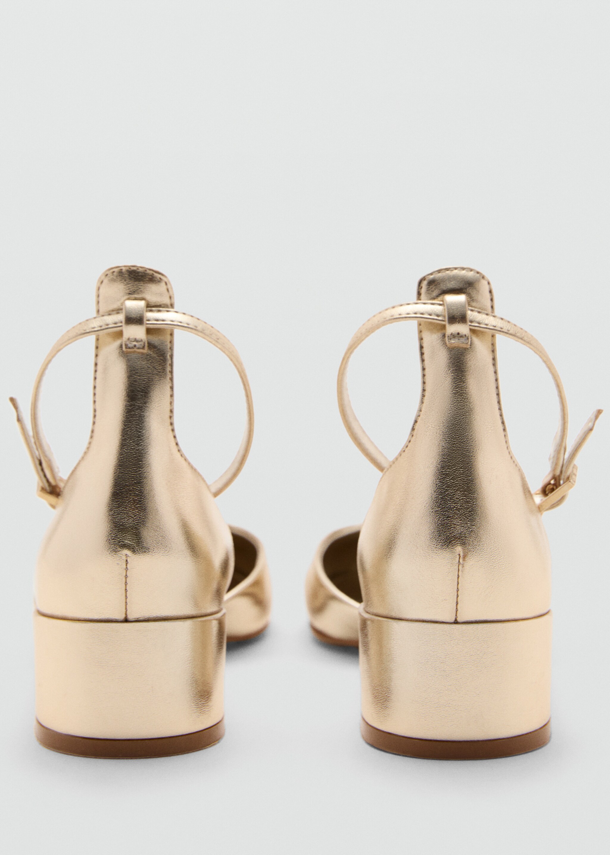 Patent leather-effect heeled shoes - Details of the article 1