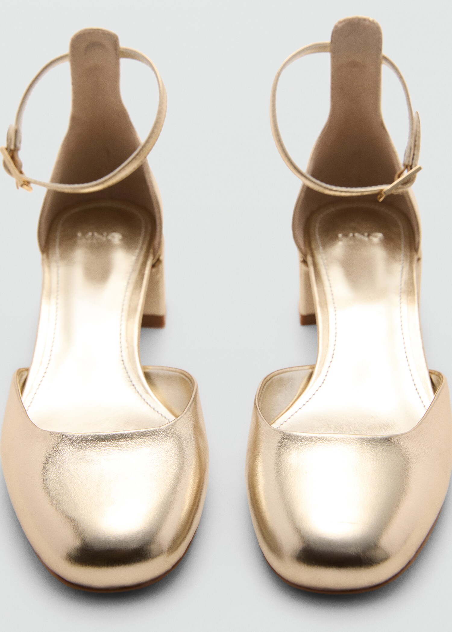 Patent leather-effect heeled shoes - Details of the article 2