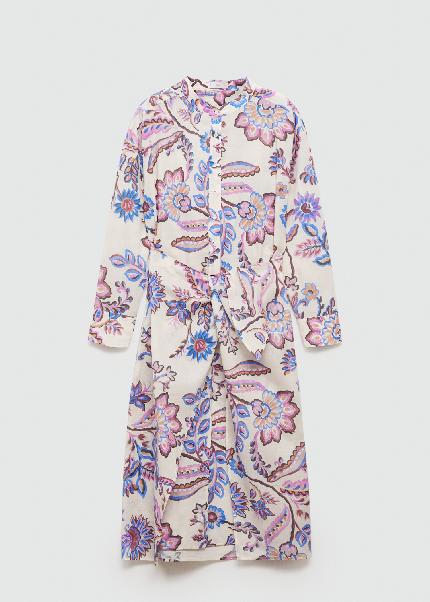 Floral print dress with bow - Article without model