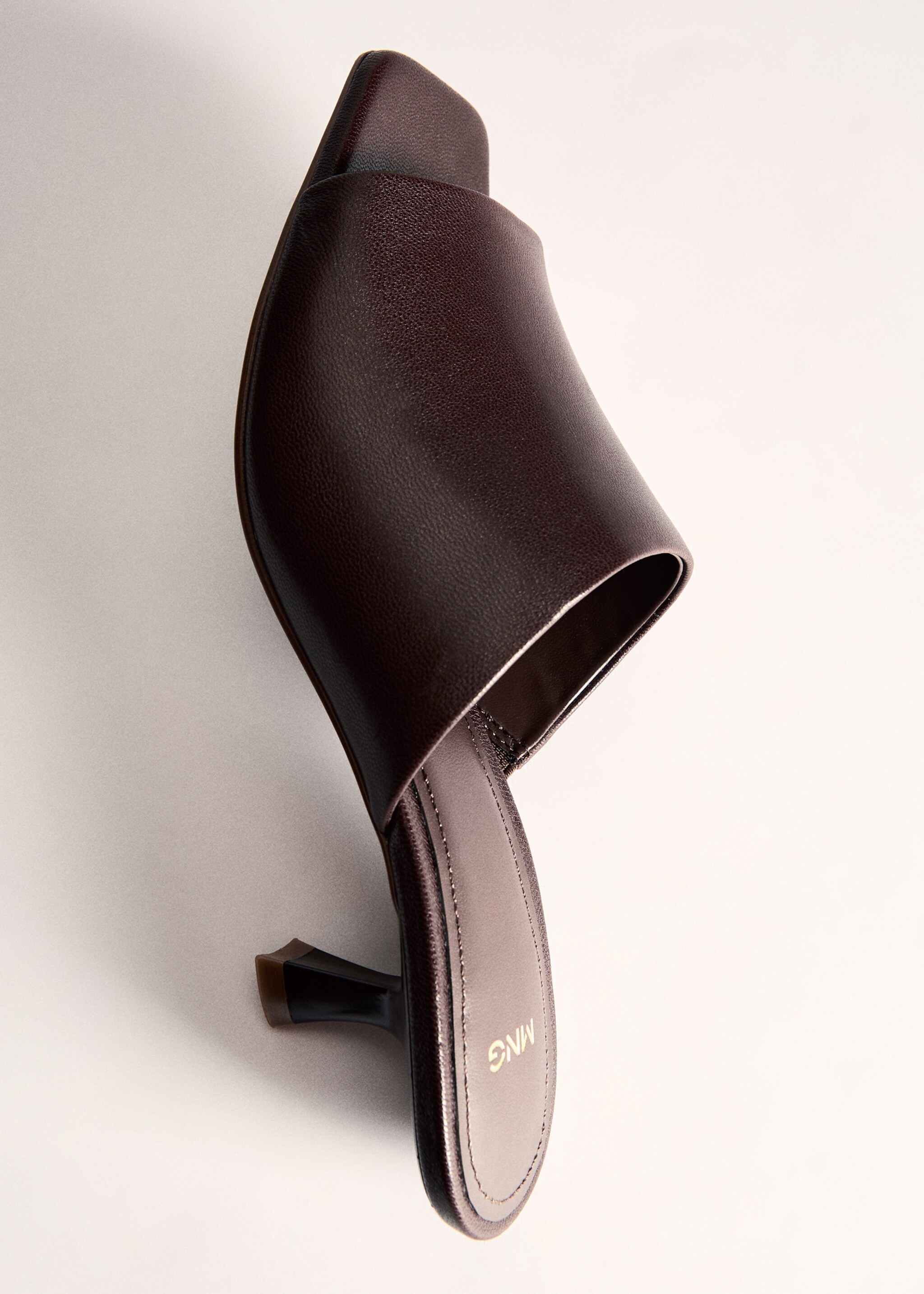 Sandales cuir talon kitten heel - Détail de l'article 5
