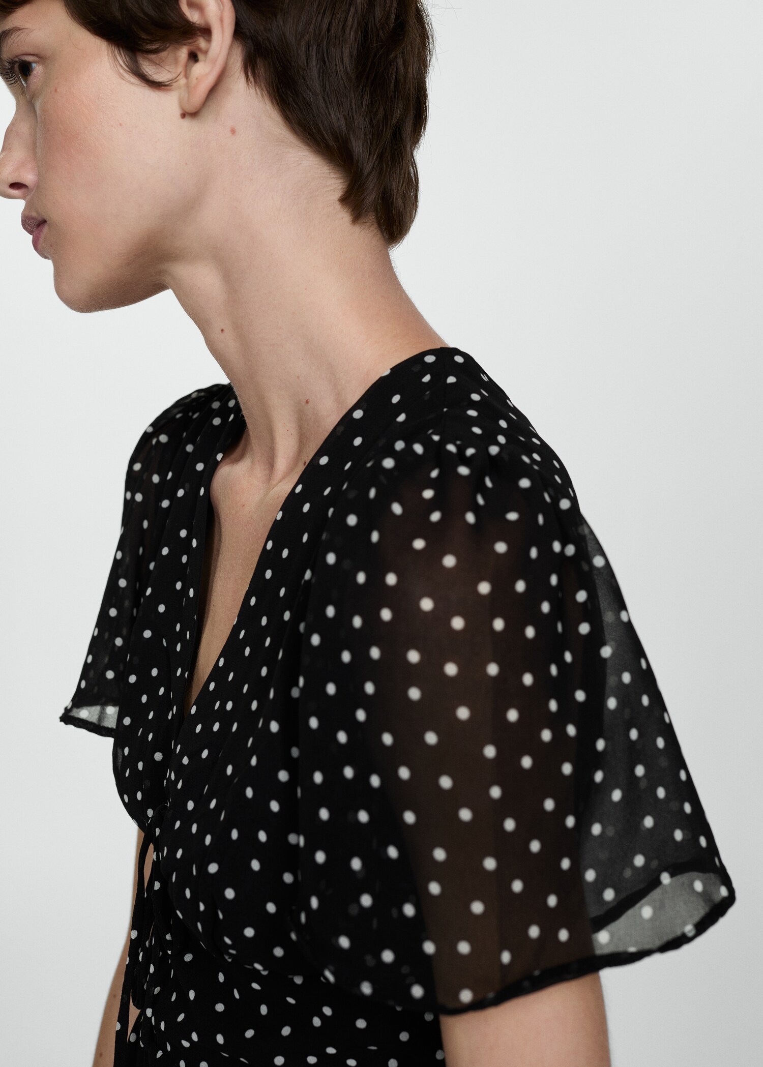 Vestit estampat curt - Detall de l'article 1