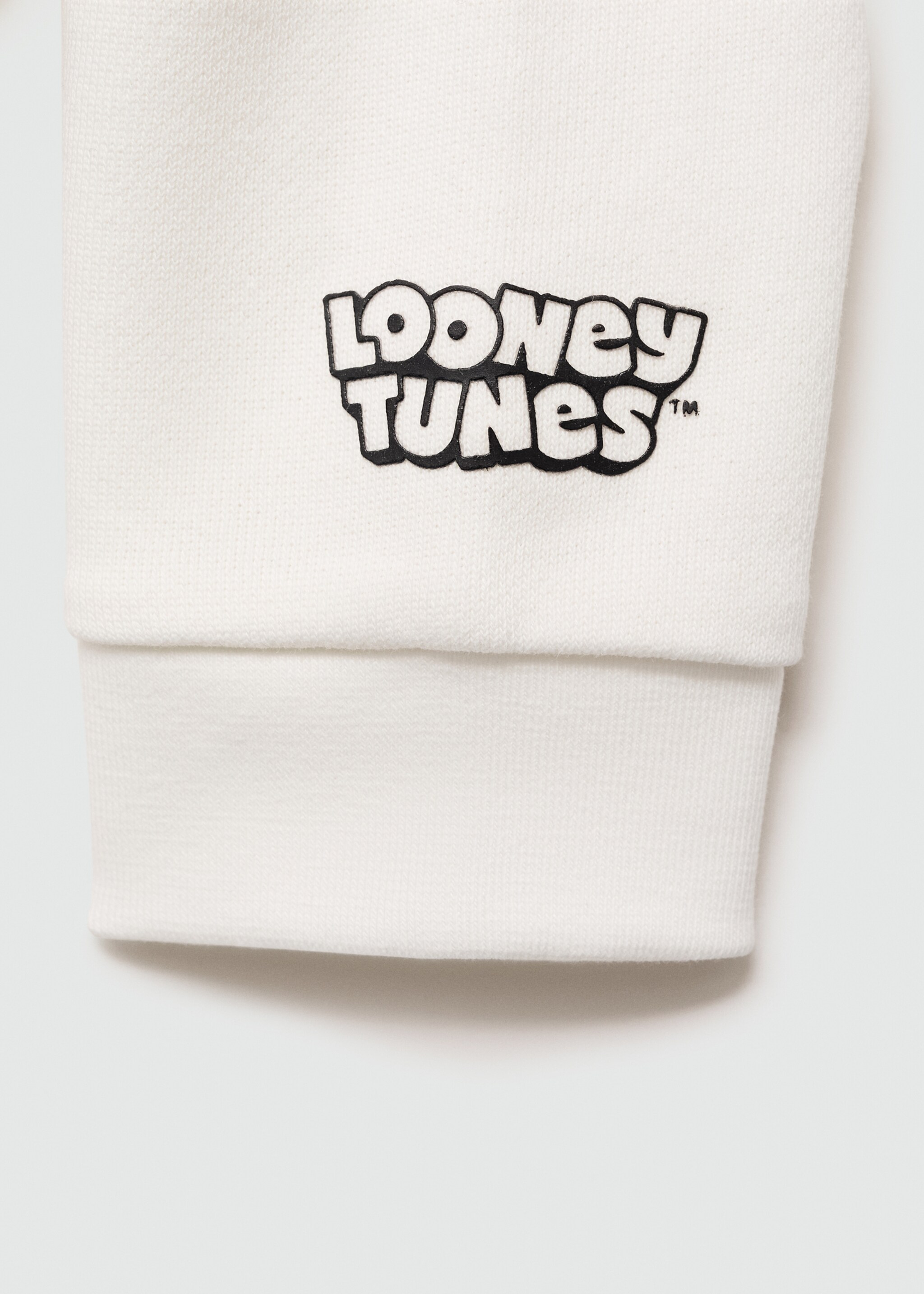 Looney Tunes sweatshirt - Details of the article 0, Off White. Ref: 77032928-00.