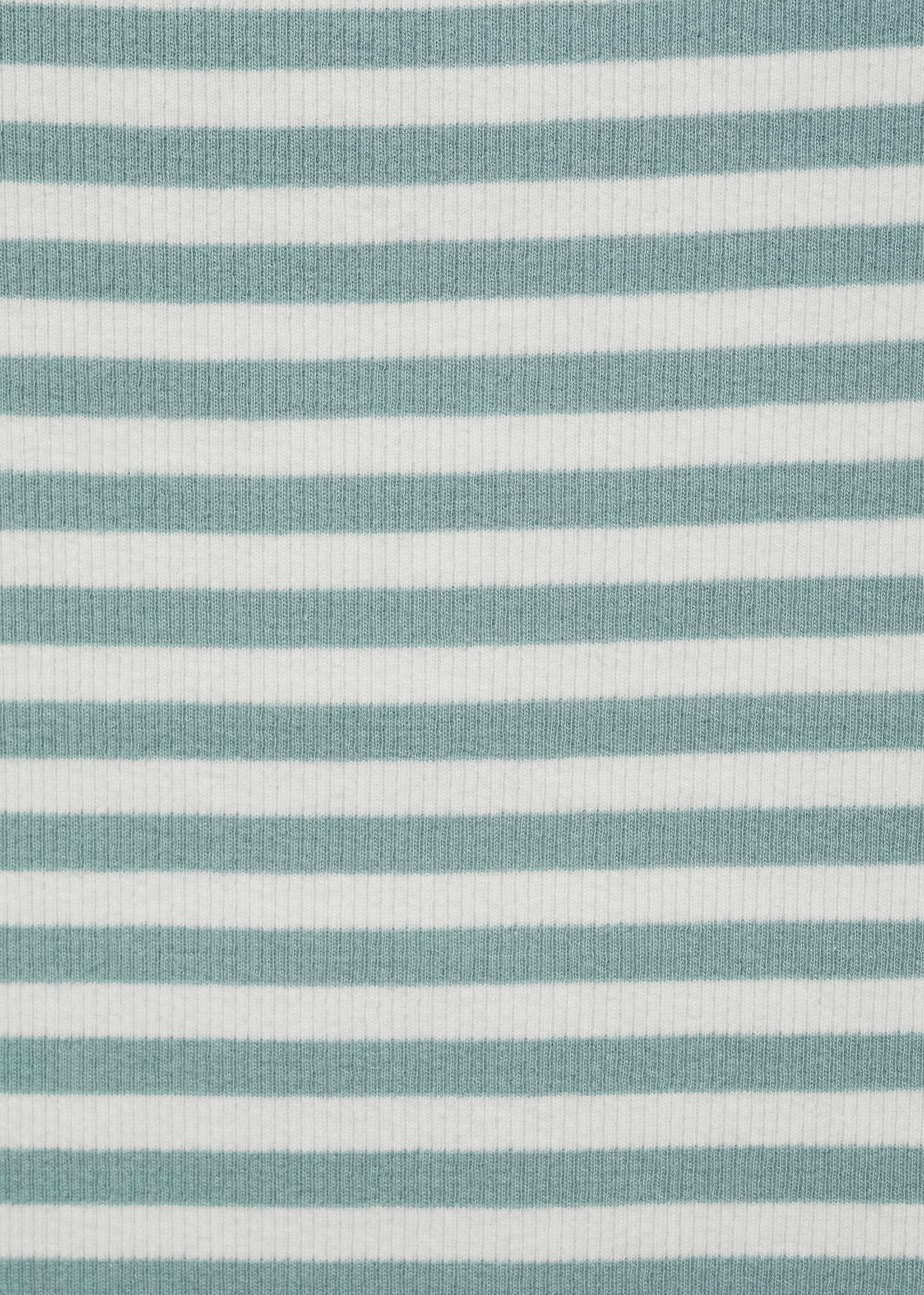 Ribbed cotton-blend top - Details of the article 0