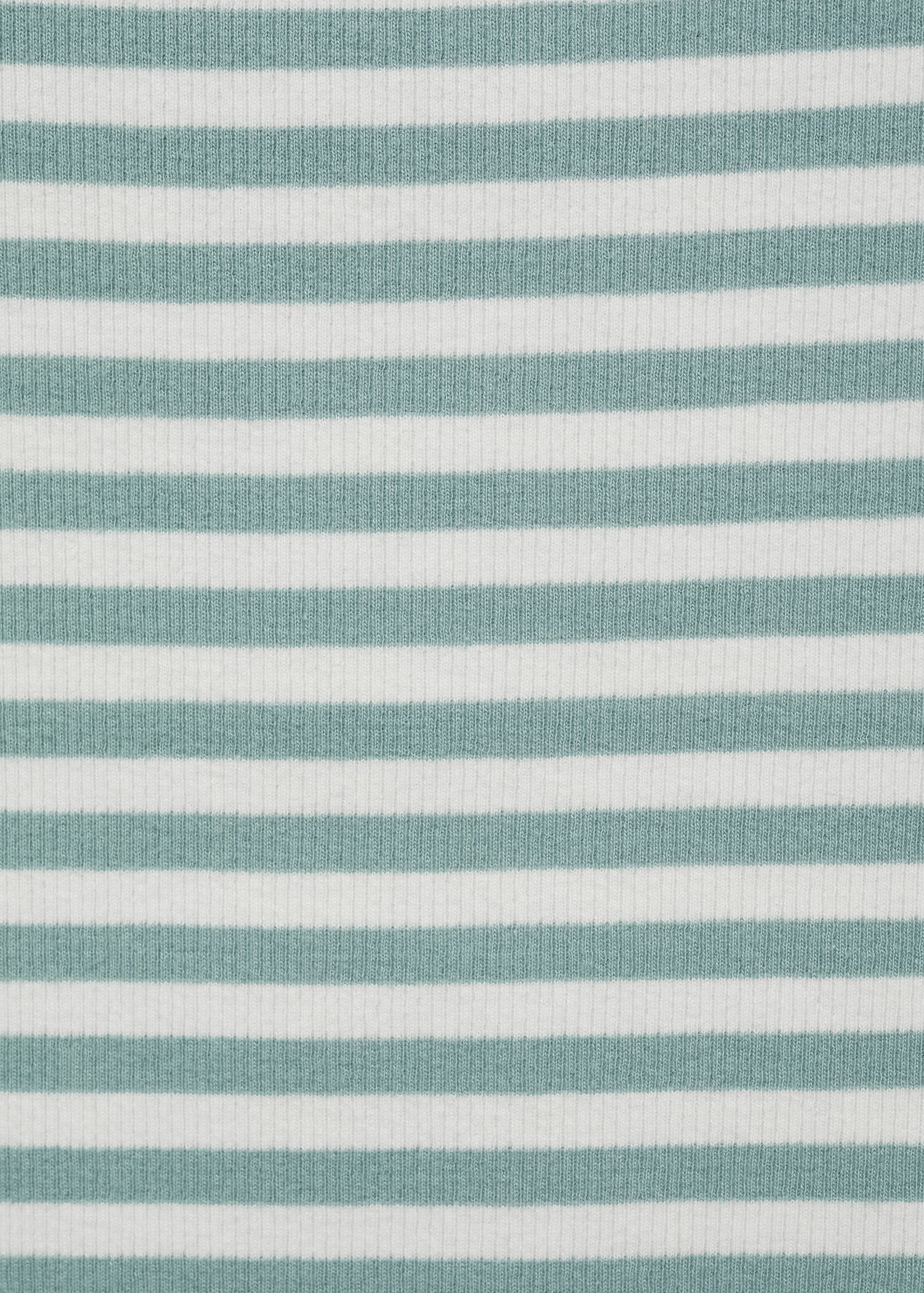 Ribbed cotton-blend top - Details of the article 0