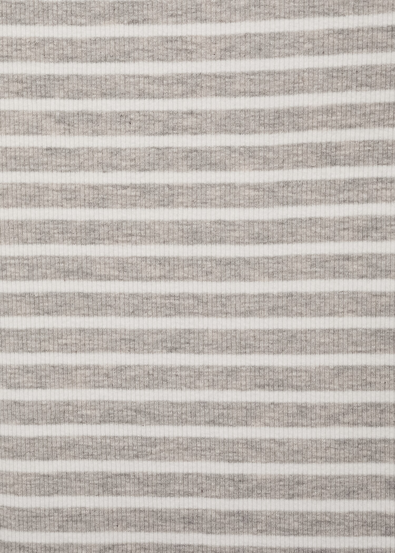 Ribbed cotton-blend top - Details of the article 0