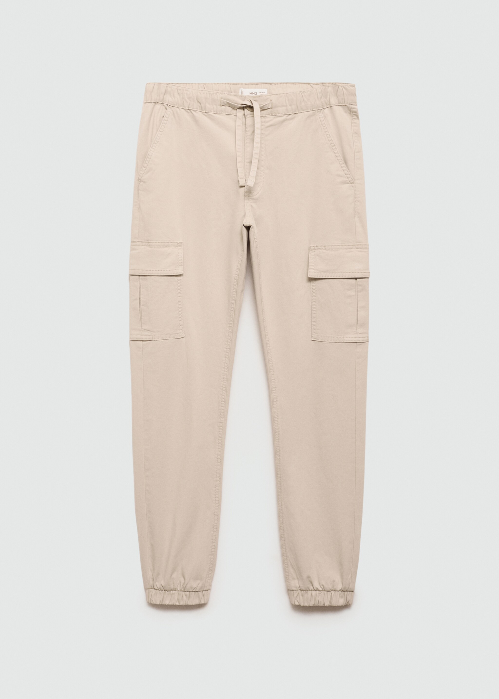 Cargo jogger trousers - Article without model, Beige. Ref: 77032937-00.