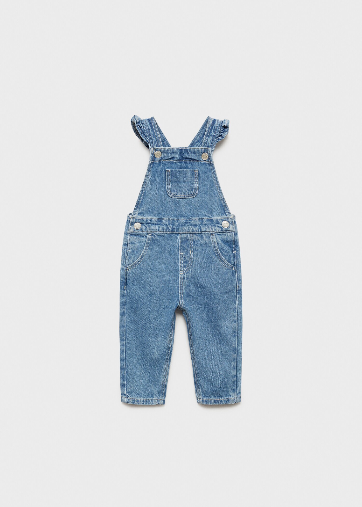 Salopette denim à volants - Article sans modèle