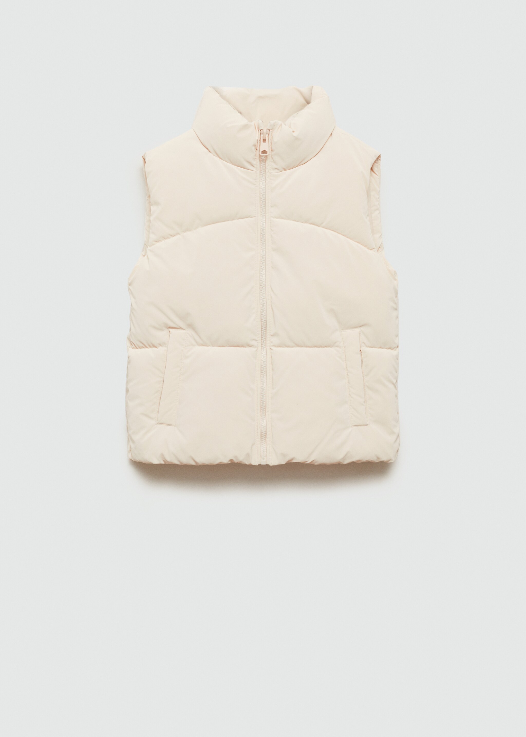 Gilet matelassé - Article sans modèle, Écru. Ref: 77033267-00.