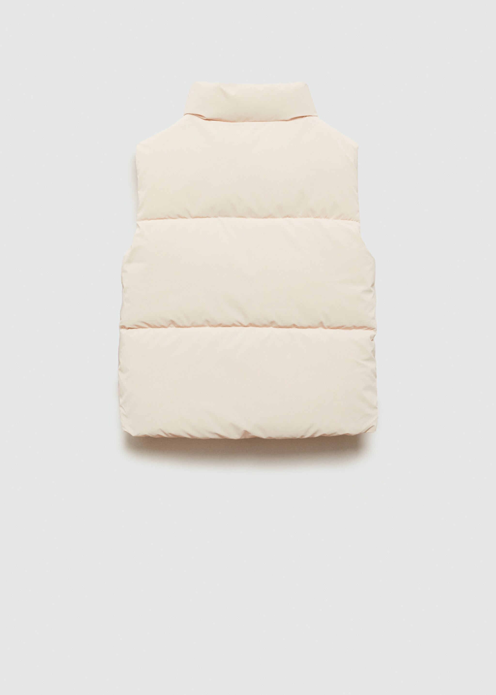 Gilet matelassé - Verso de l’article, Écru. Ref: 77033267-00.