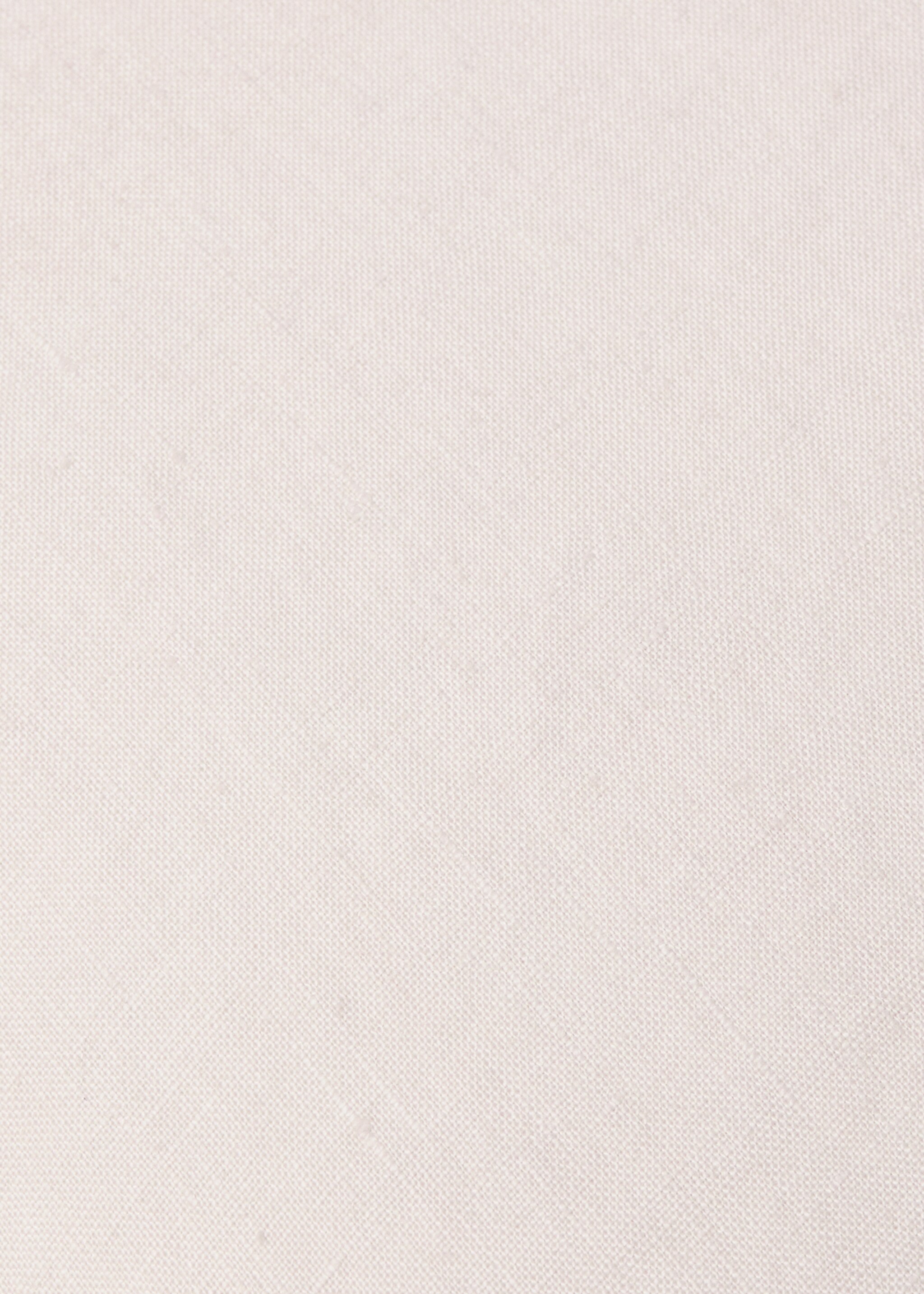 Kuddfodral 100% linne 45x45 cm - Detaljer om artikeln 3, Ljus Heather Grå. Ref: 77033278-00.