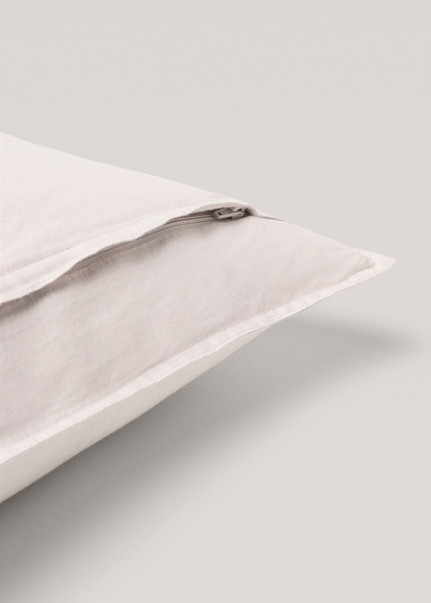 Kuddfodral 100% linne 45x45 cm - Detaljer om artikeln 4