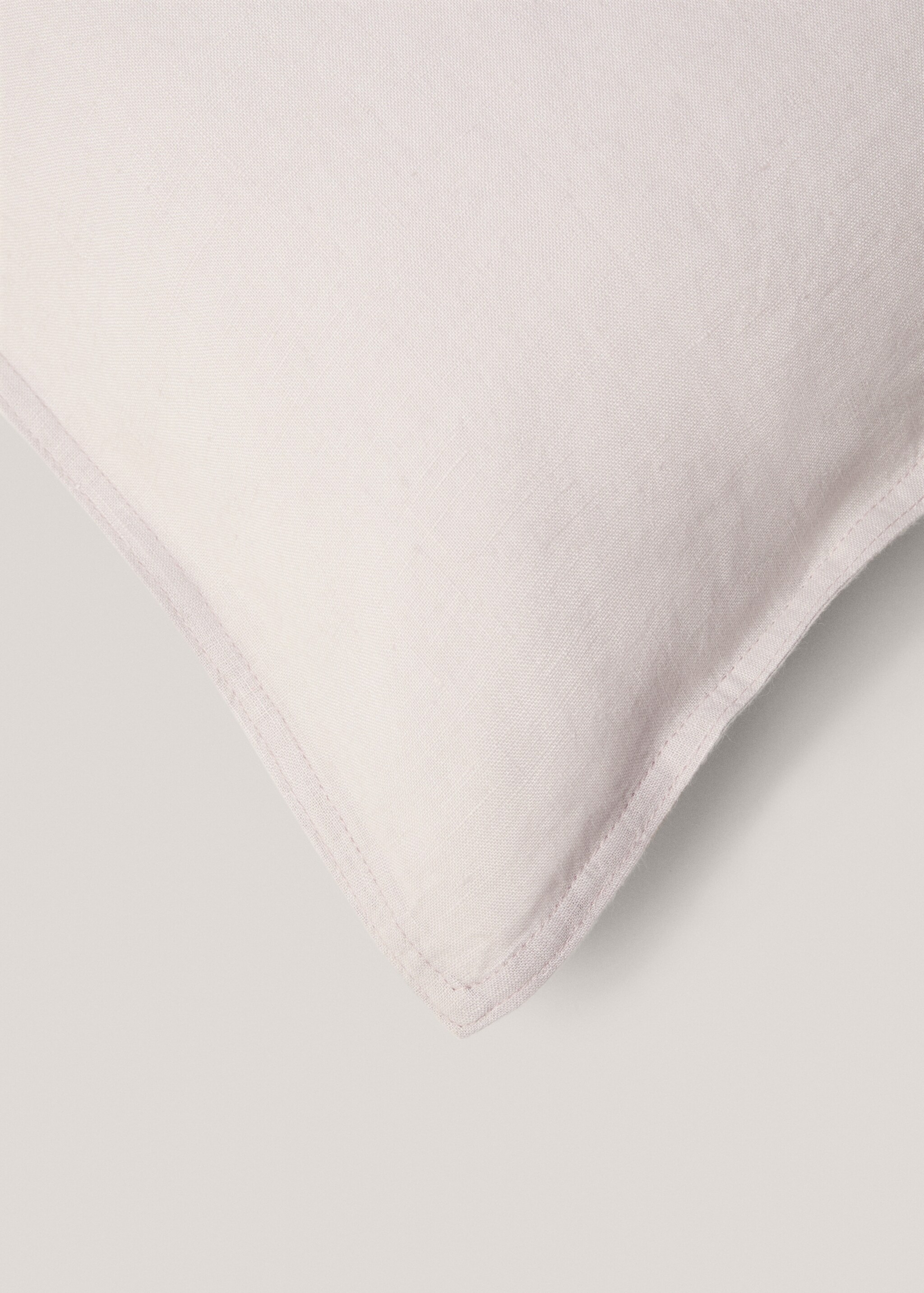 Housse de coussin 100 % lin 30x50 cm - Détail de l'article 2, Gris chiné clair. Ref: 77033279-00.