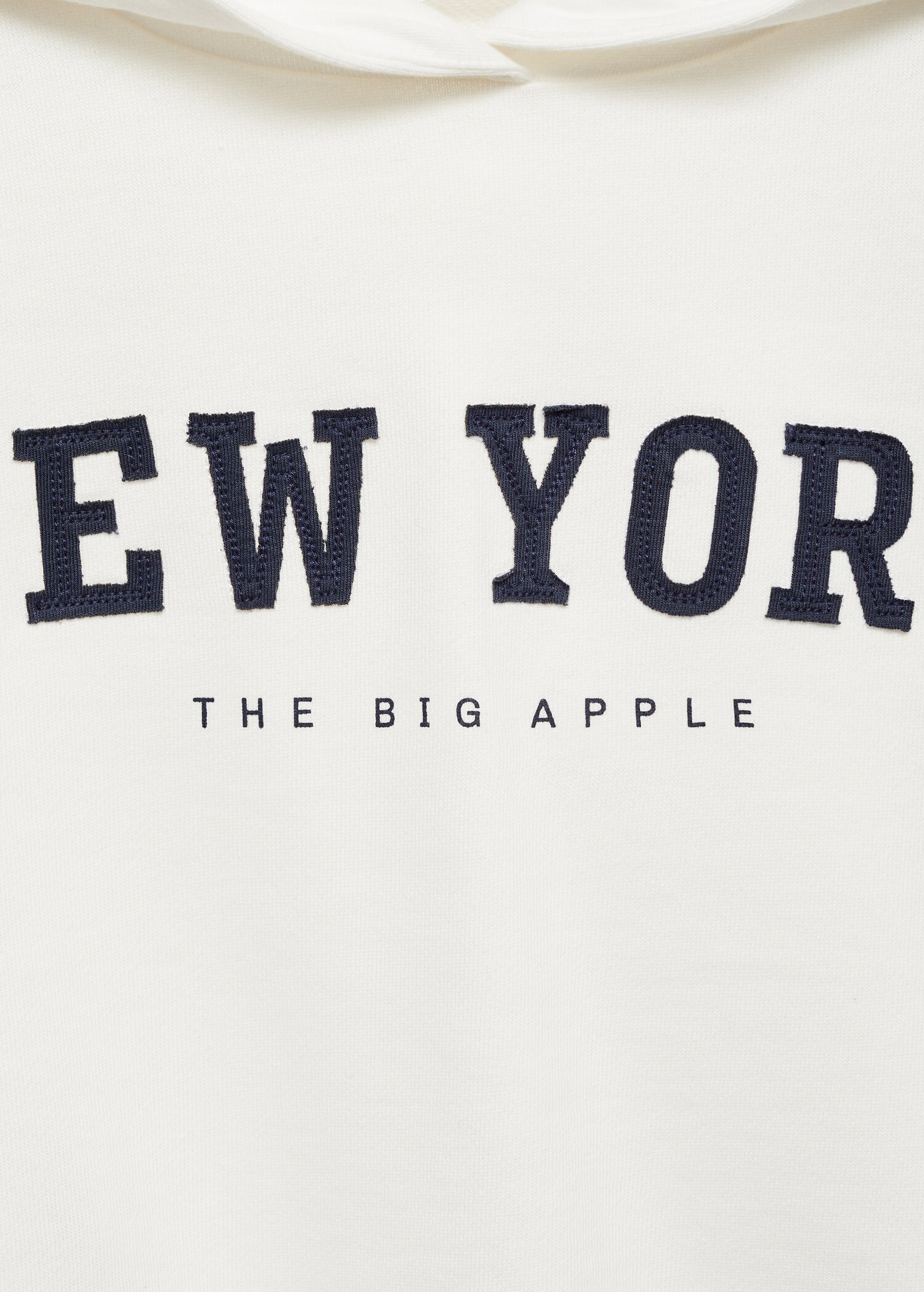Embroidered message sweatshirt - Details of the article 8