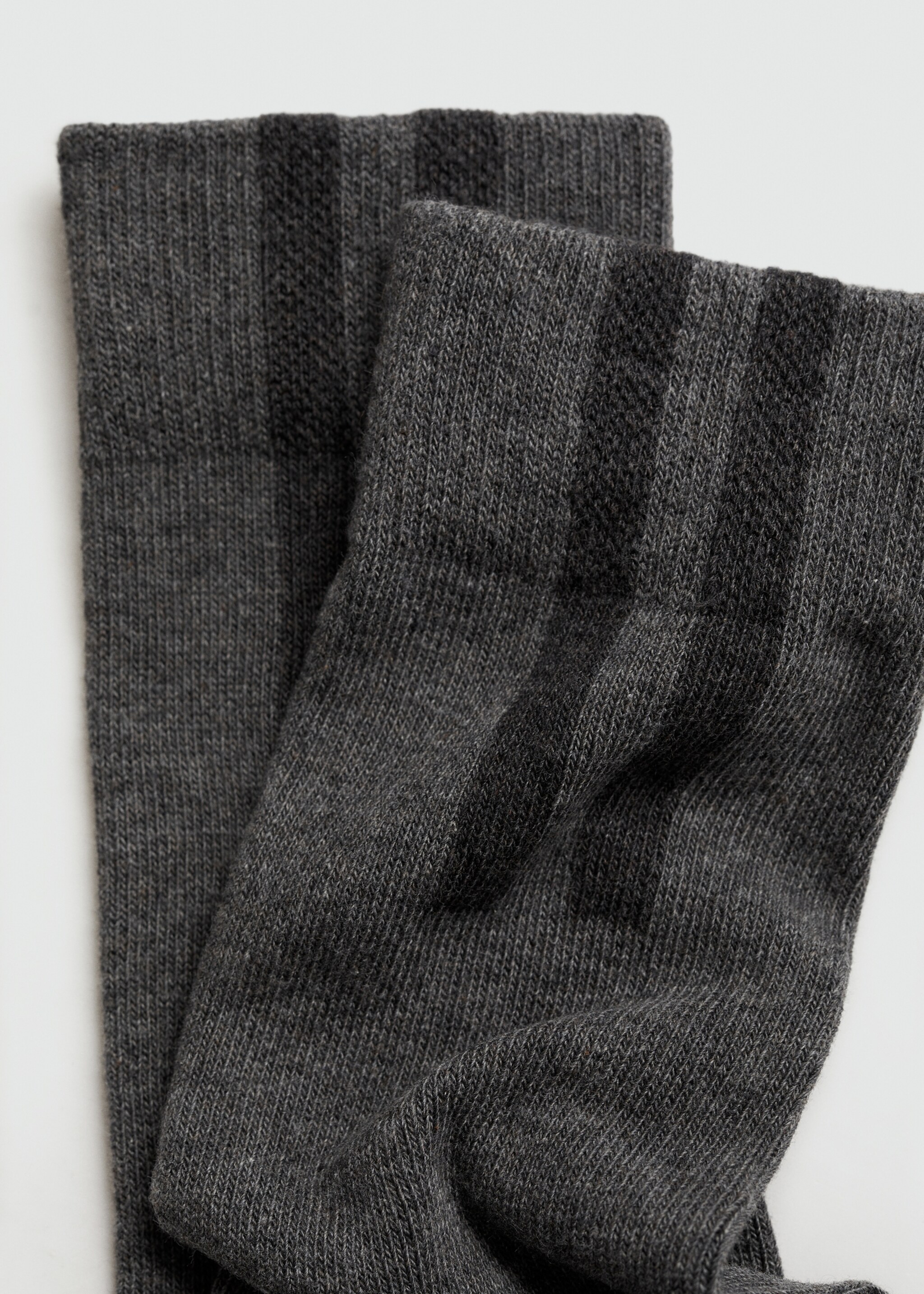 Striped cotton socks - Reverse of the article