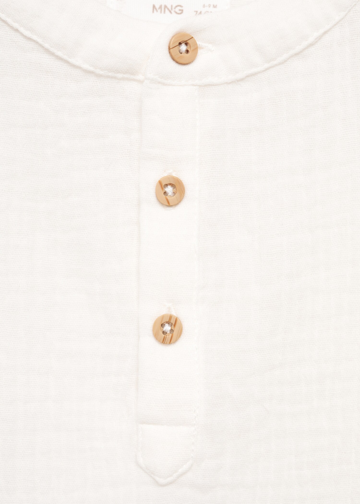 Hemd aus Crinkle-Baumwolle - Detail des Artikels 8