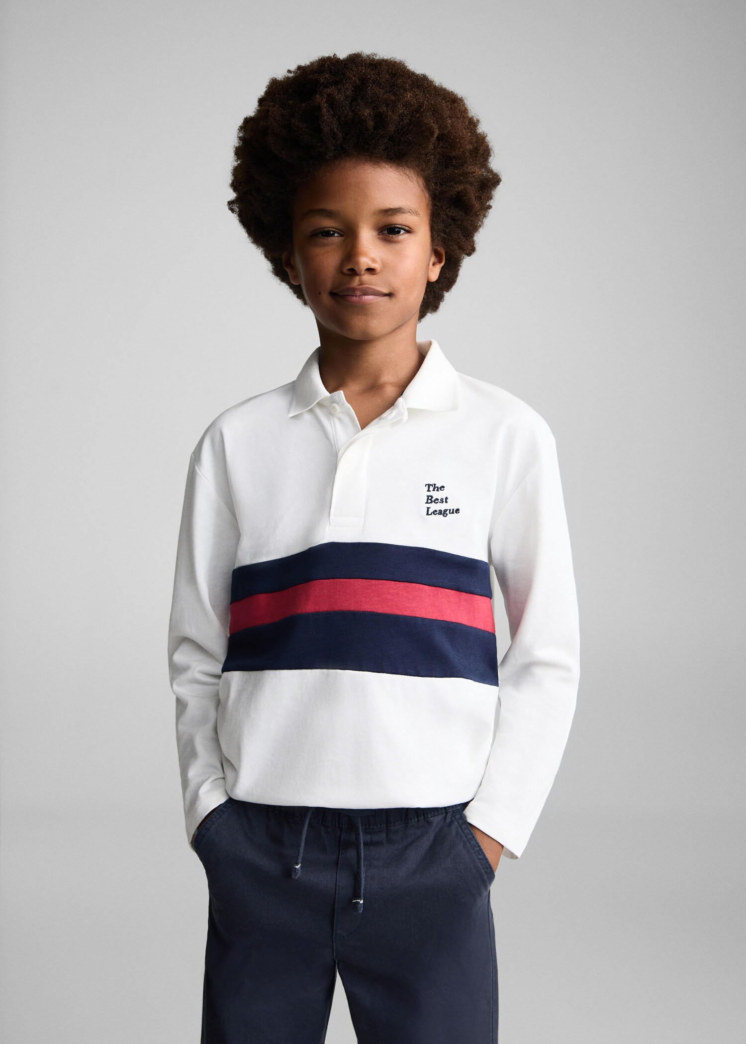 Broek met elastische tailleband - Middenvlak