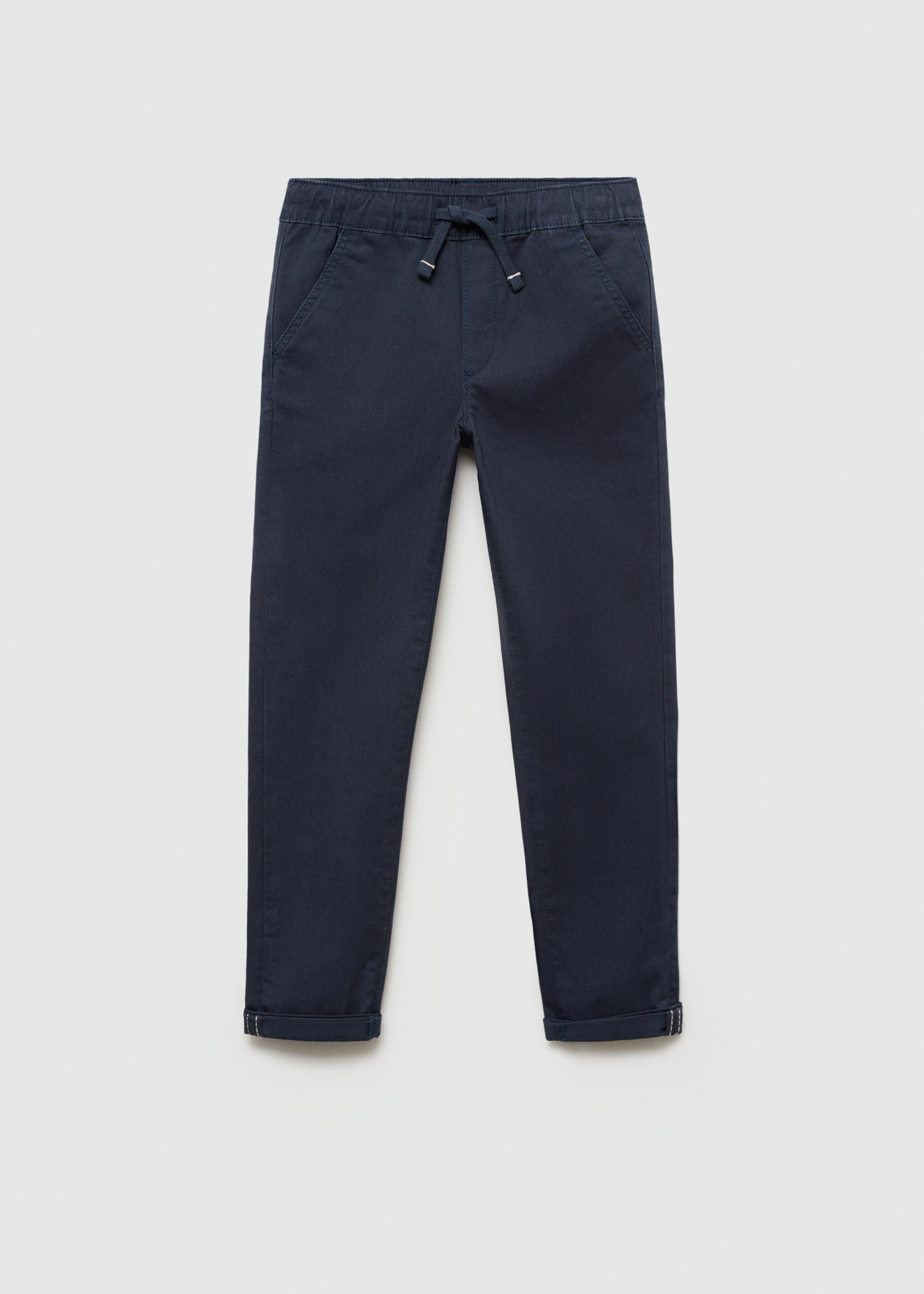 Broek met elastische tailleband - Artikel zonder model, Donkermarine. Ref: 77034013-00.