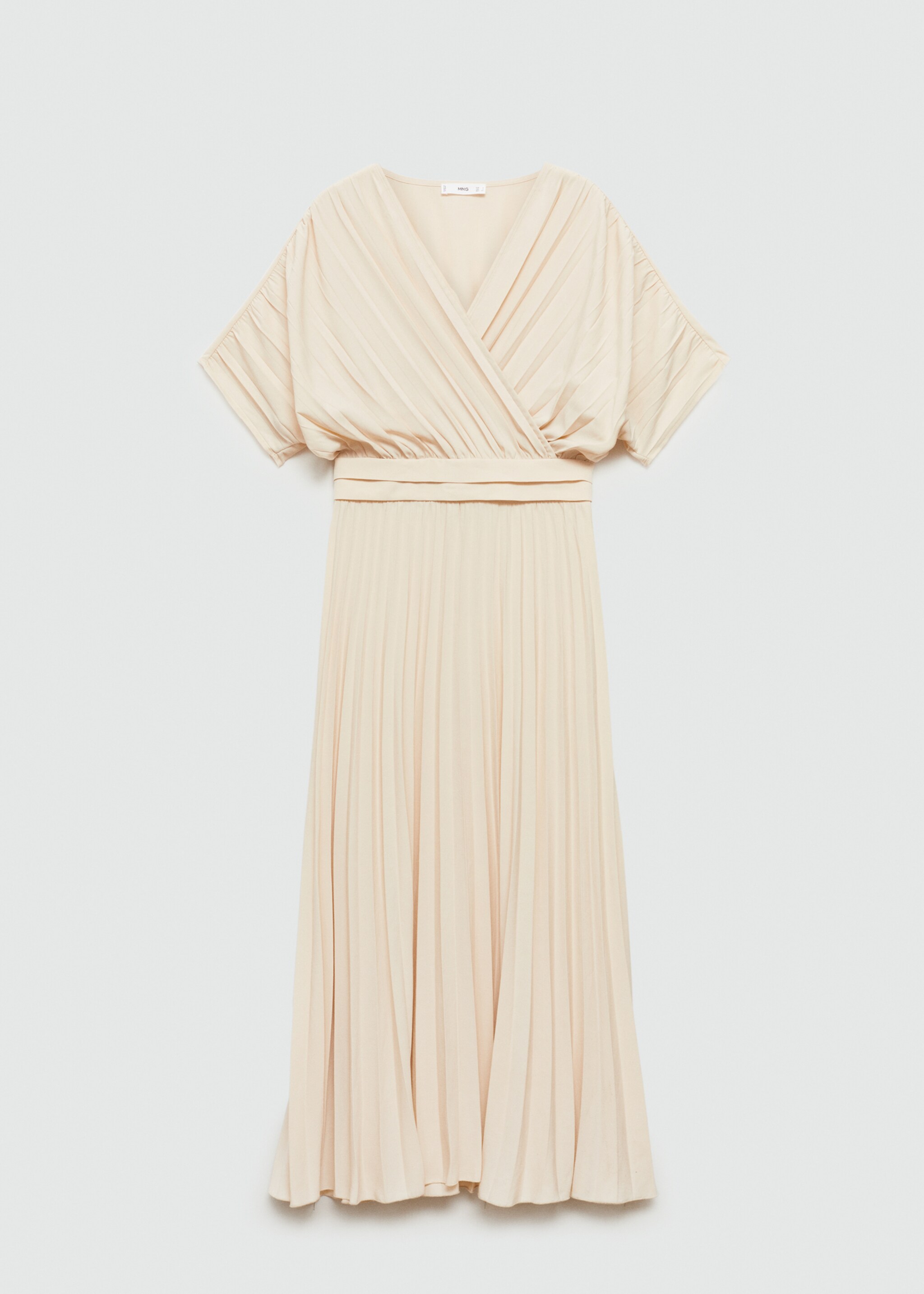 Ausgestelltes Plissée-Kleid - Artikel ohne Model