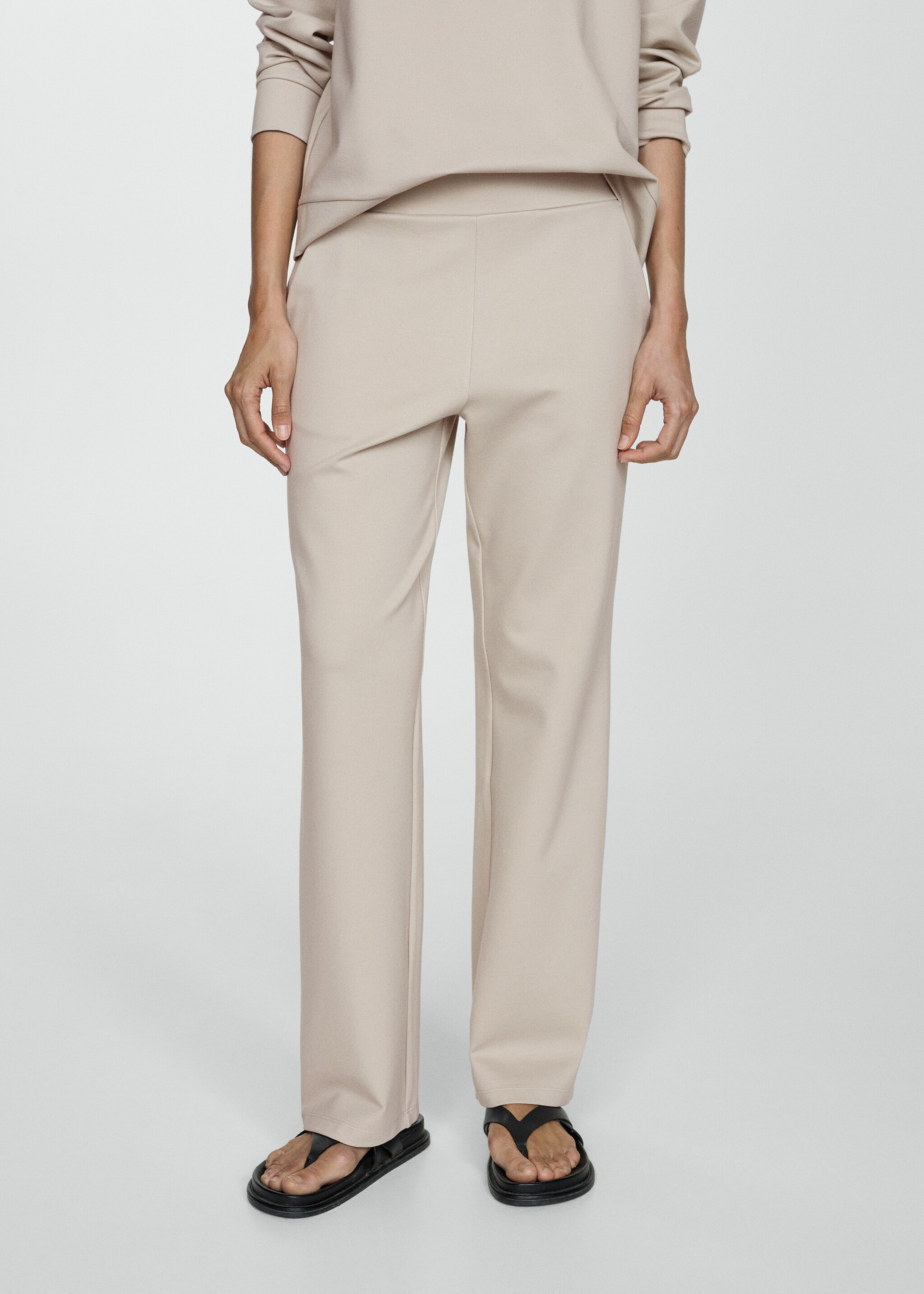 Pocket jogger trousers - Medium plane, Light/Pastel Grey. Ref: 77034022-00.
