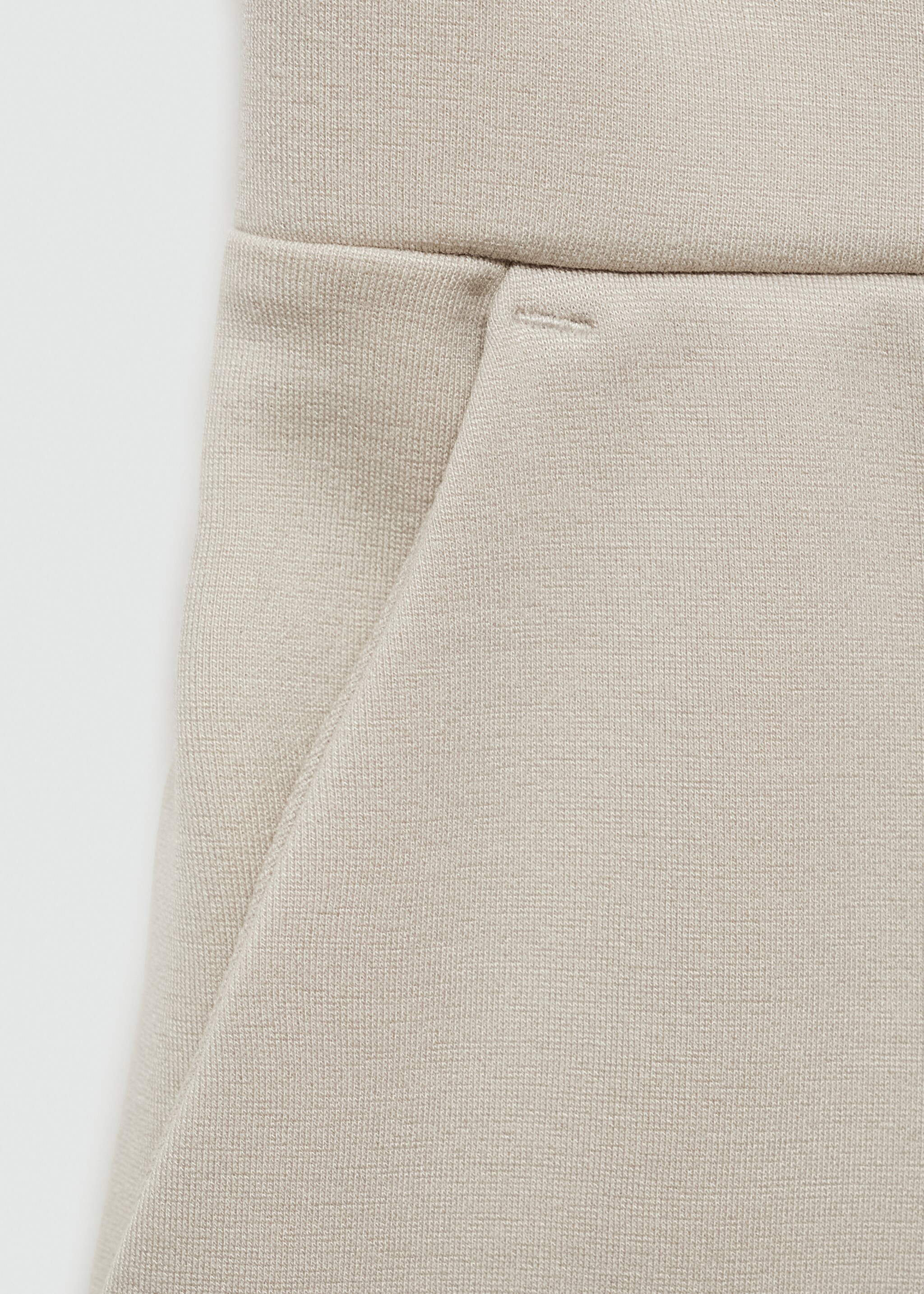 Pocket jogger trousers - Details of the article 8, Light/Pastel Grey. Ref: 77034022-00.