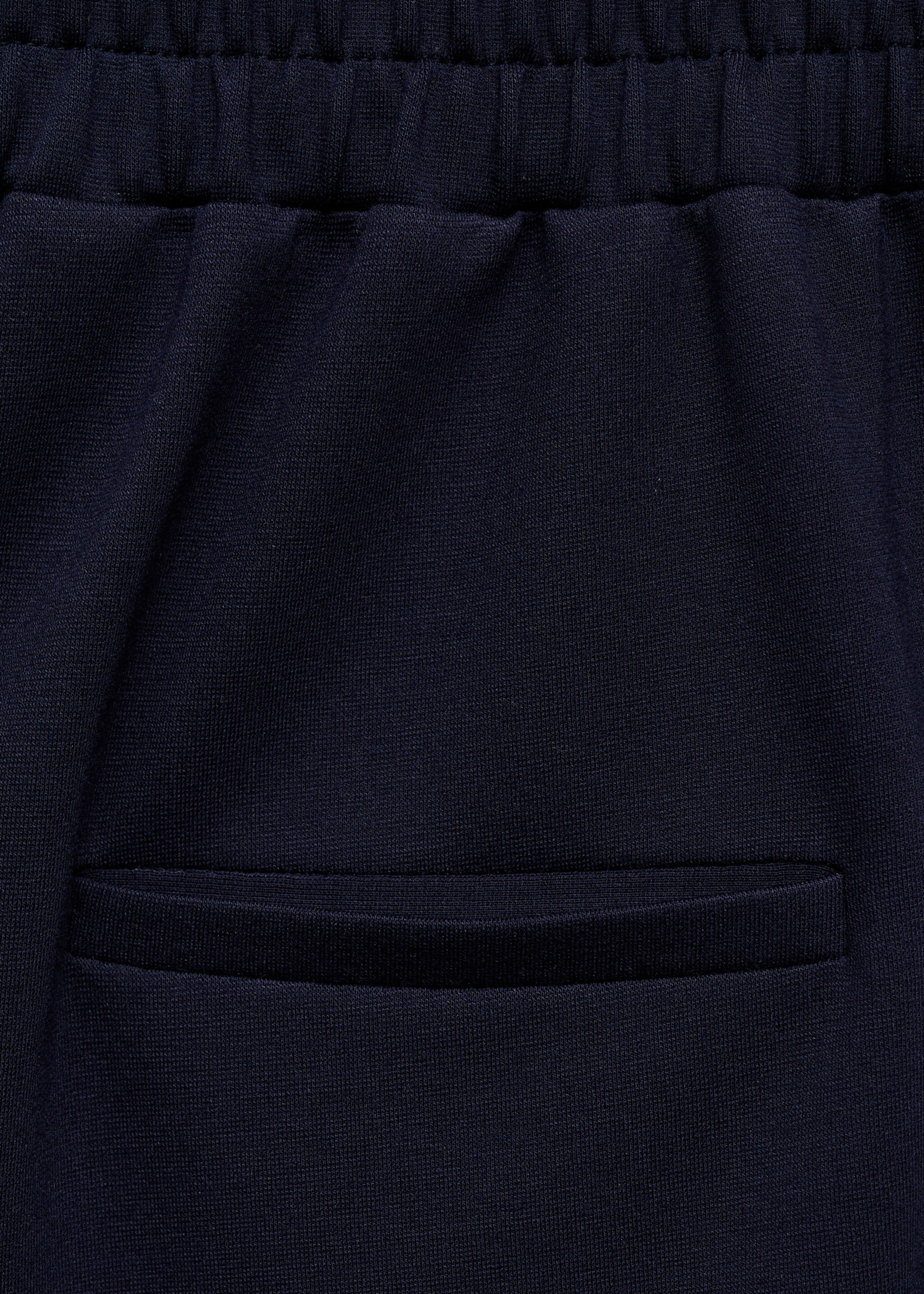 Pocket jogger trousers - Details of the article 0, Dark Navy. Ref: 77034022-00.