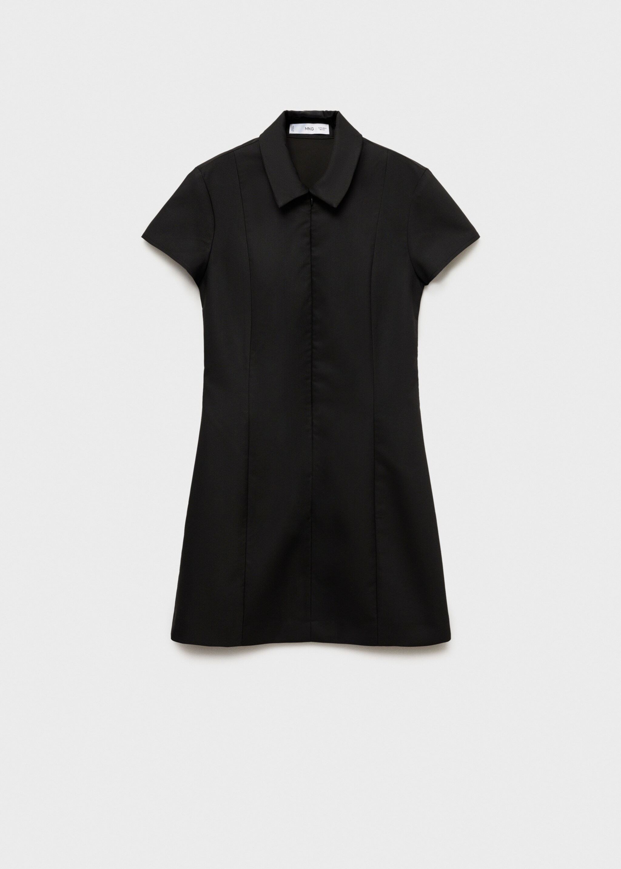 Rochie scurtă cu fermoar - Articol fără model