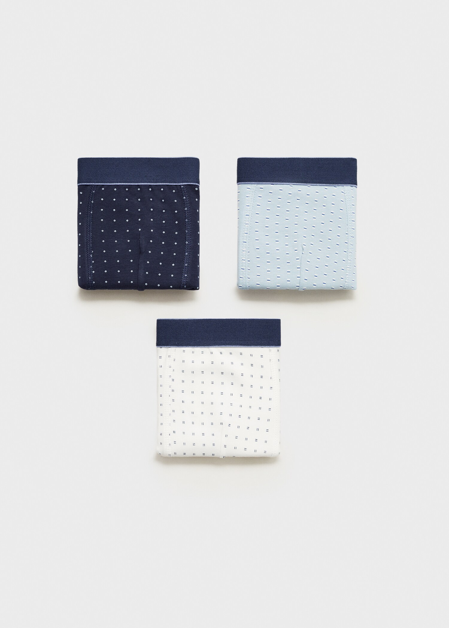 3er-Pack gemusterte Boxershorts - Artikel ohne Model