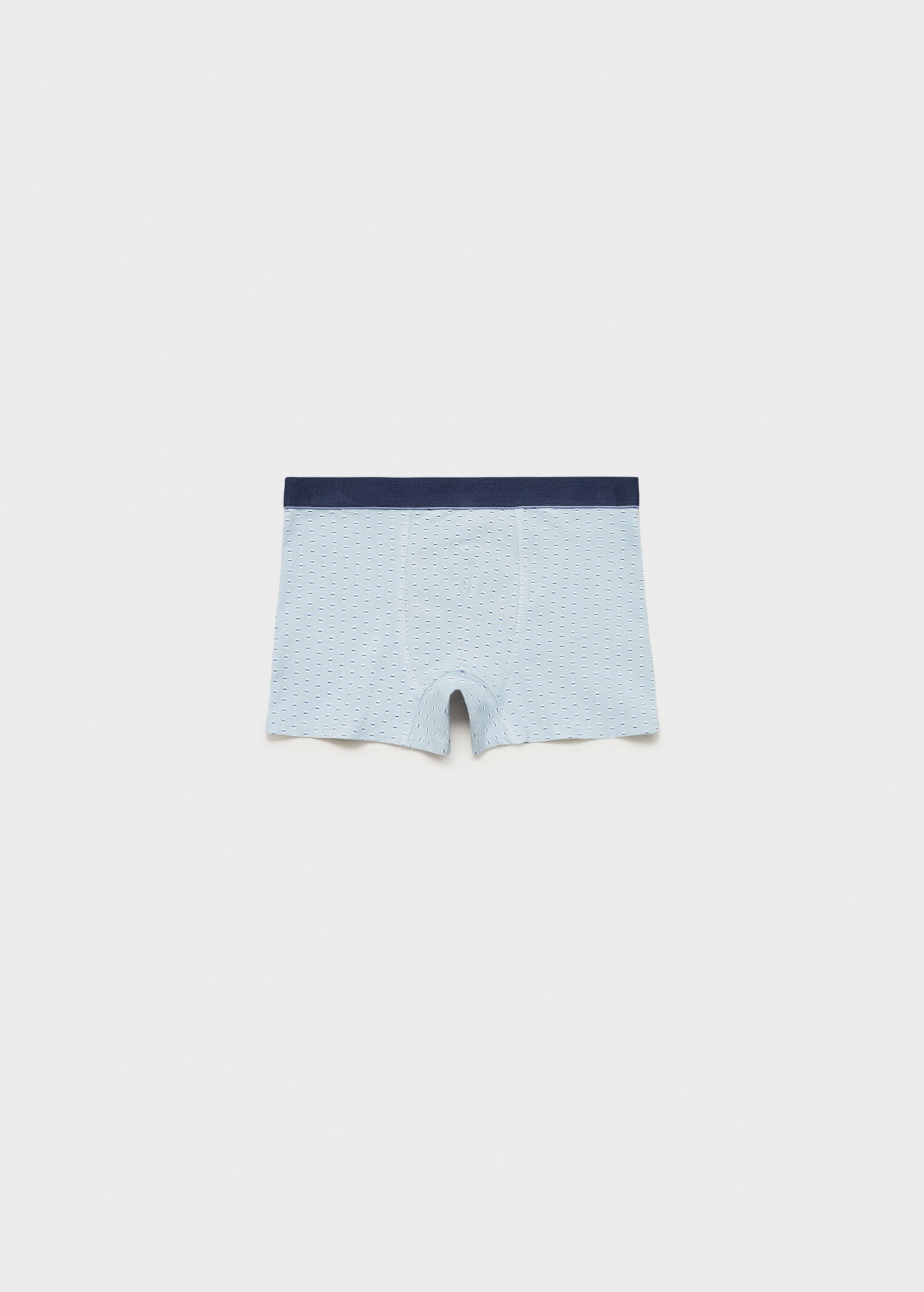 3er-Pack gemusterte Boxershorts - Rückseite des Artikels