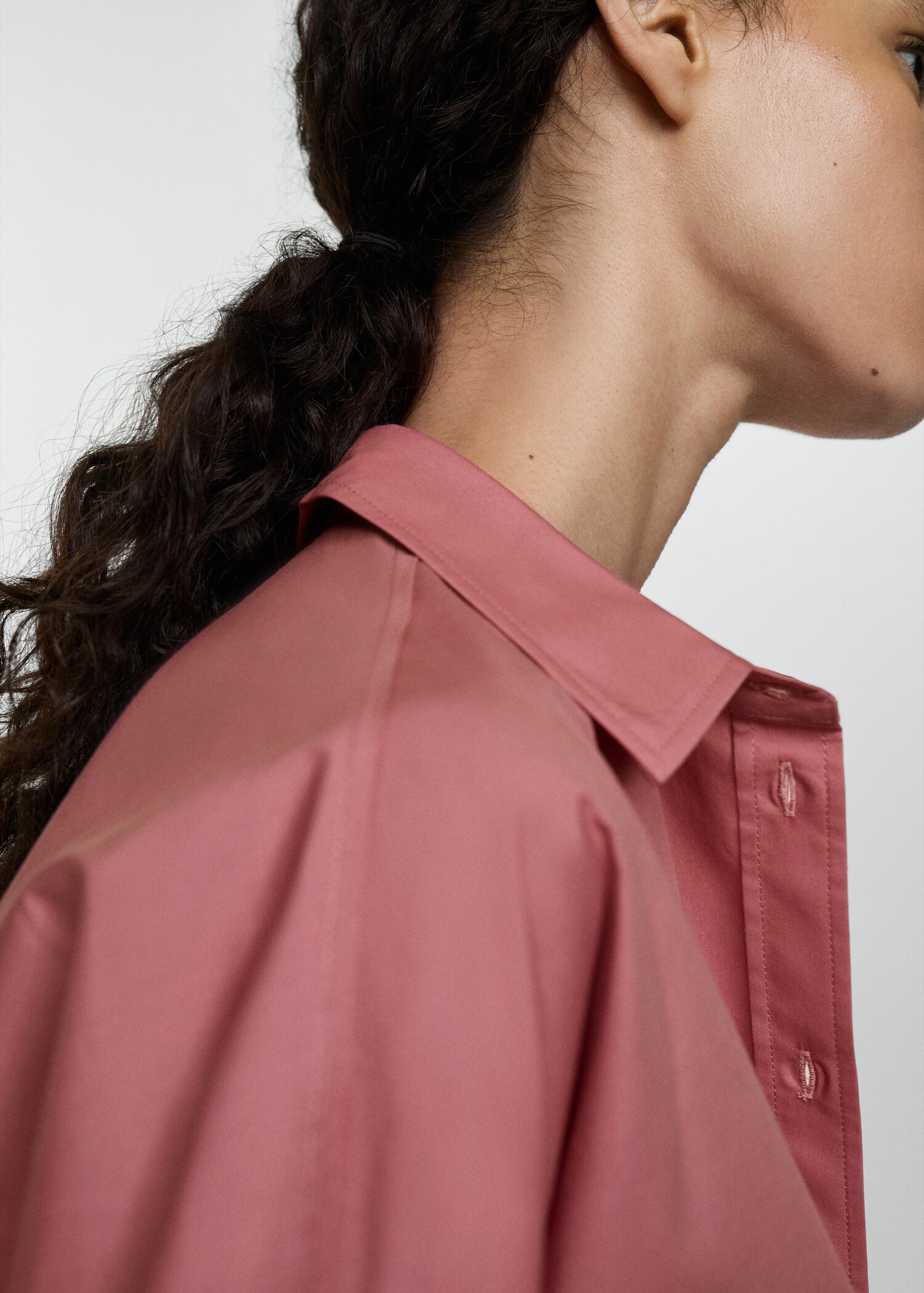 Camisa cotó lyocell màniga curta - Detall de l'article 6