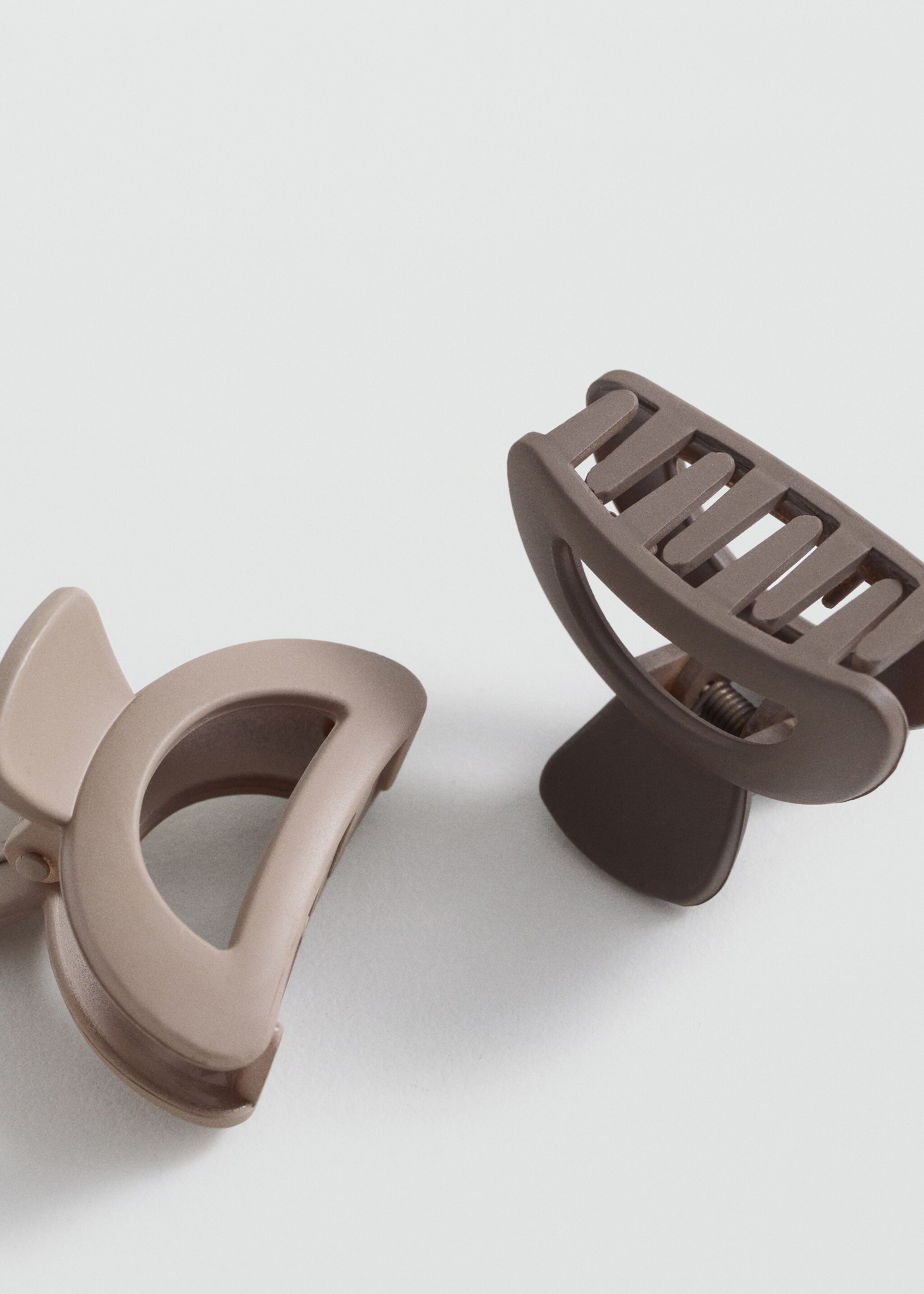 Pack of 2 hair clips - Medium plane, Brown. Ref: 77034042-00.