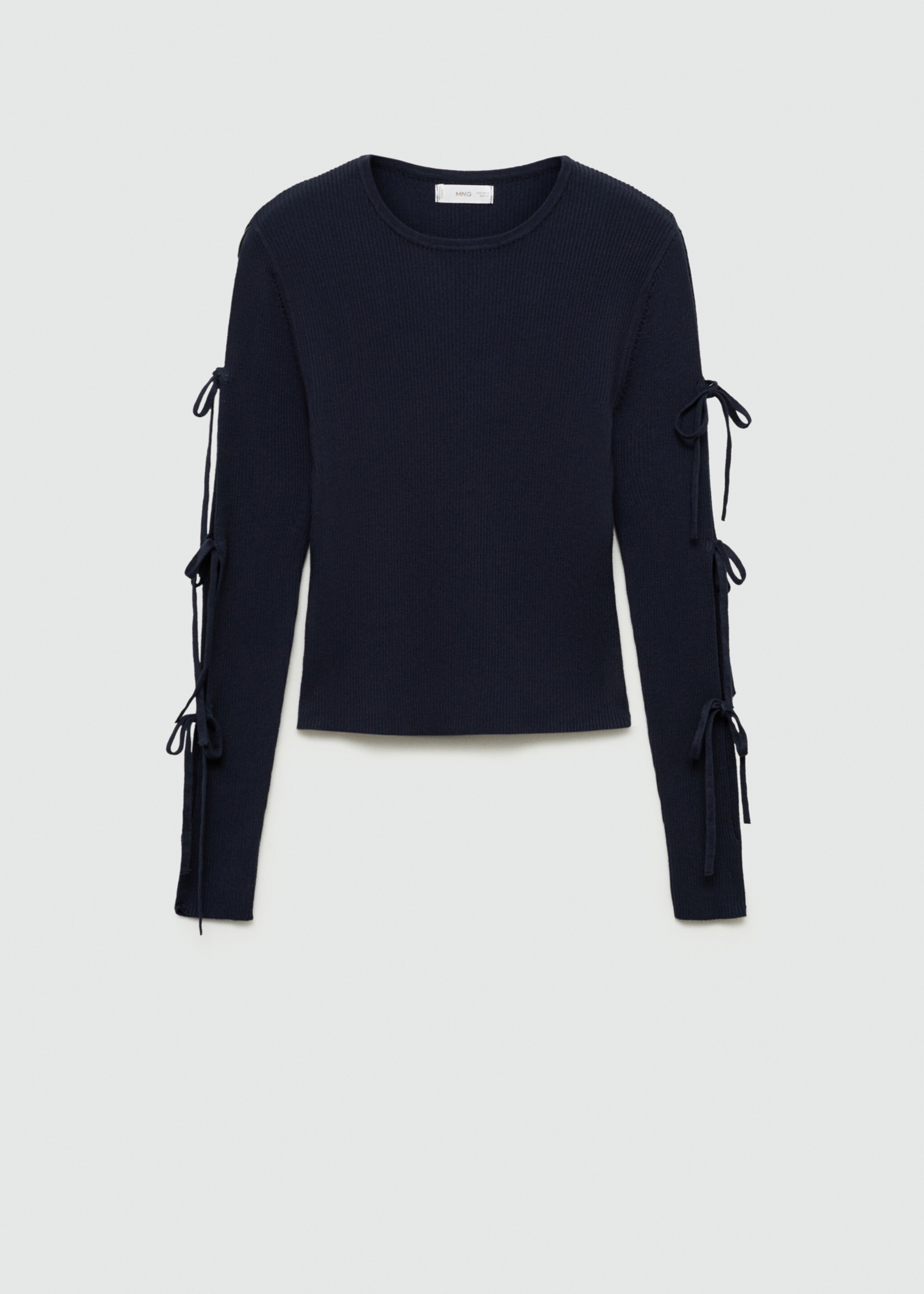Sweater with bow openings - Article without model