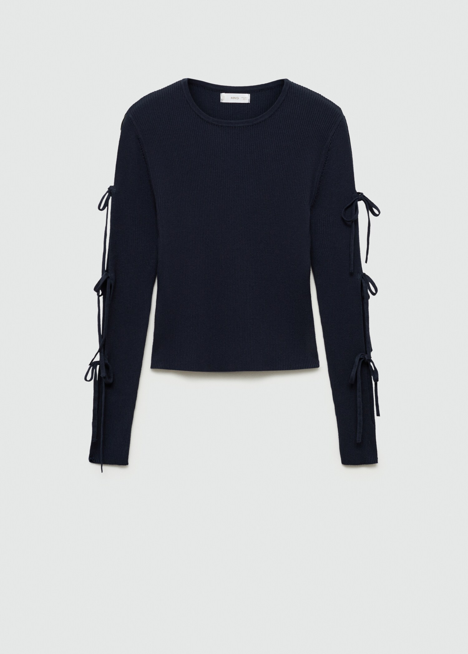 Sweater with bow openings - Article without model