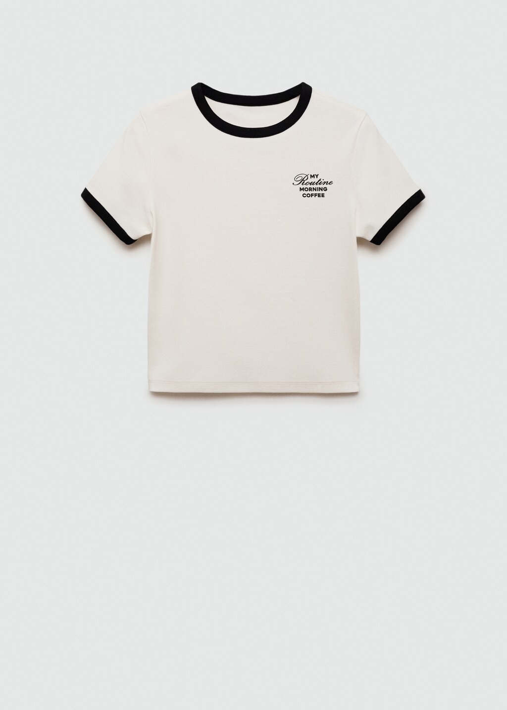 Contrast print T-shirt - Teen Girl | MANGO OUTLET USA Contrast print T-shirt - Teen Girl | MANGO OUTLET USA