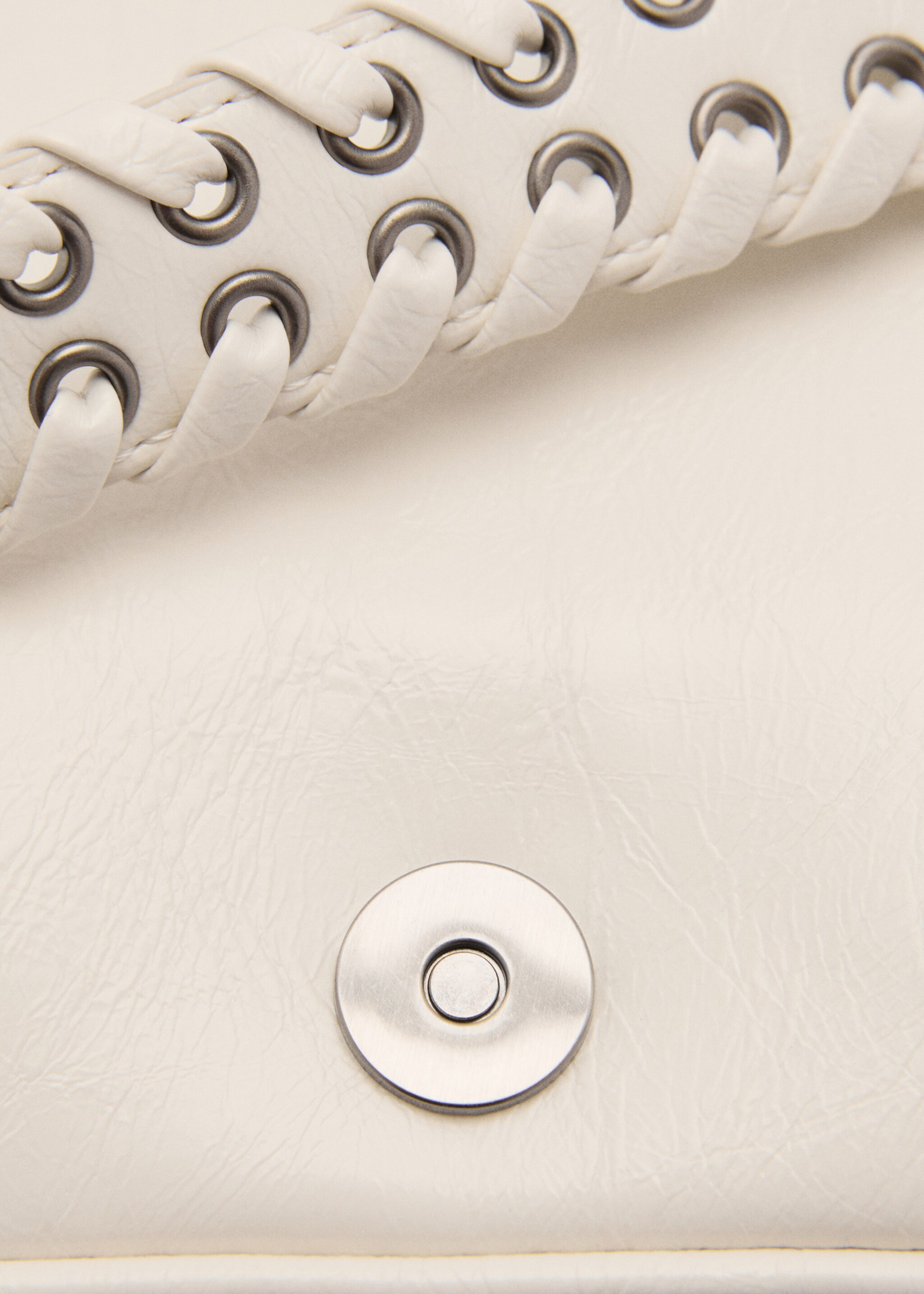Bolso hombro hebilla - Detalle del artículo 2, Blanco. Ref: 77034053-00.