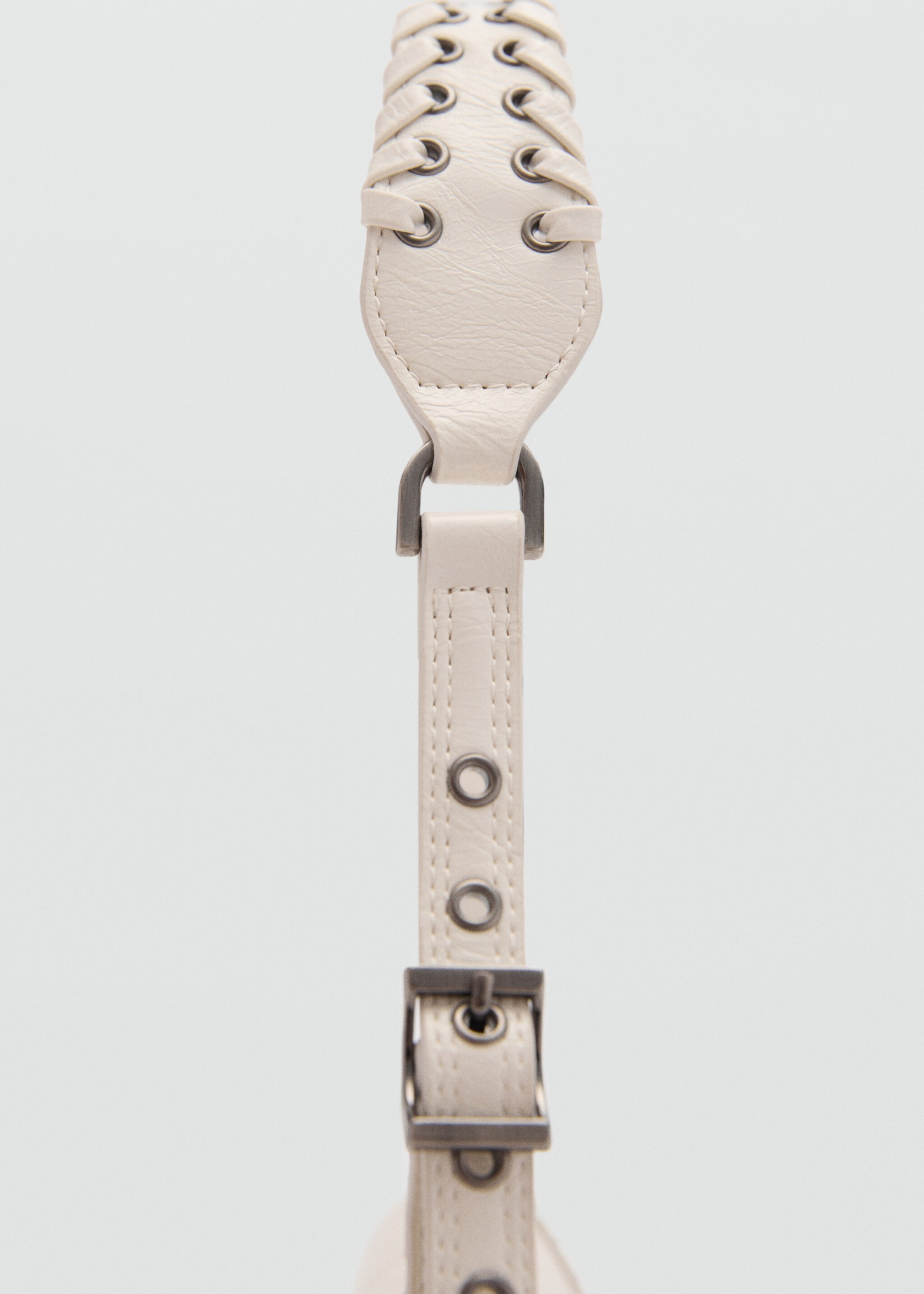 Bolso hombro hebilla - Detalle del artículo 3, Blanco. Ref: 77034053-00.