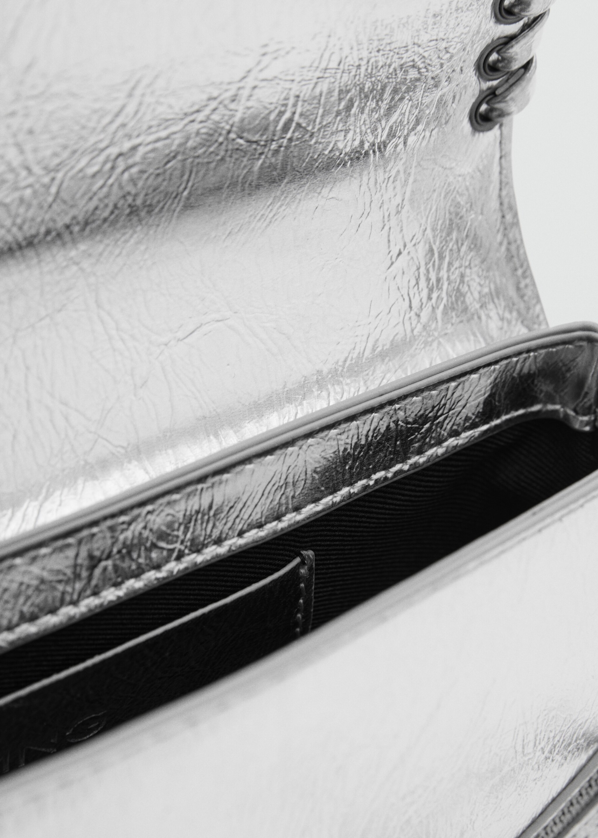 Bolso hombro hebilla - Detalle del artículo 2, Plata. Ref: 77034053-00.