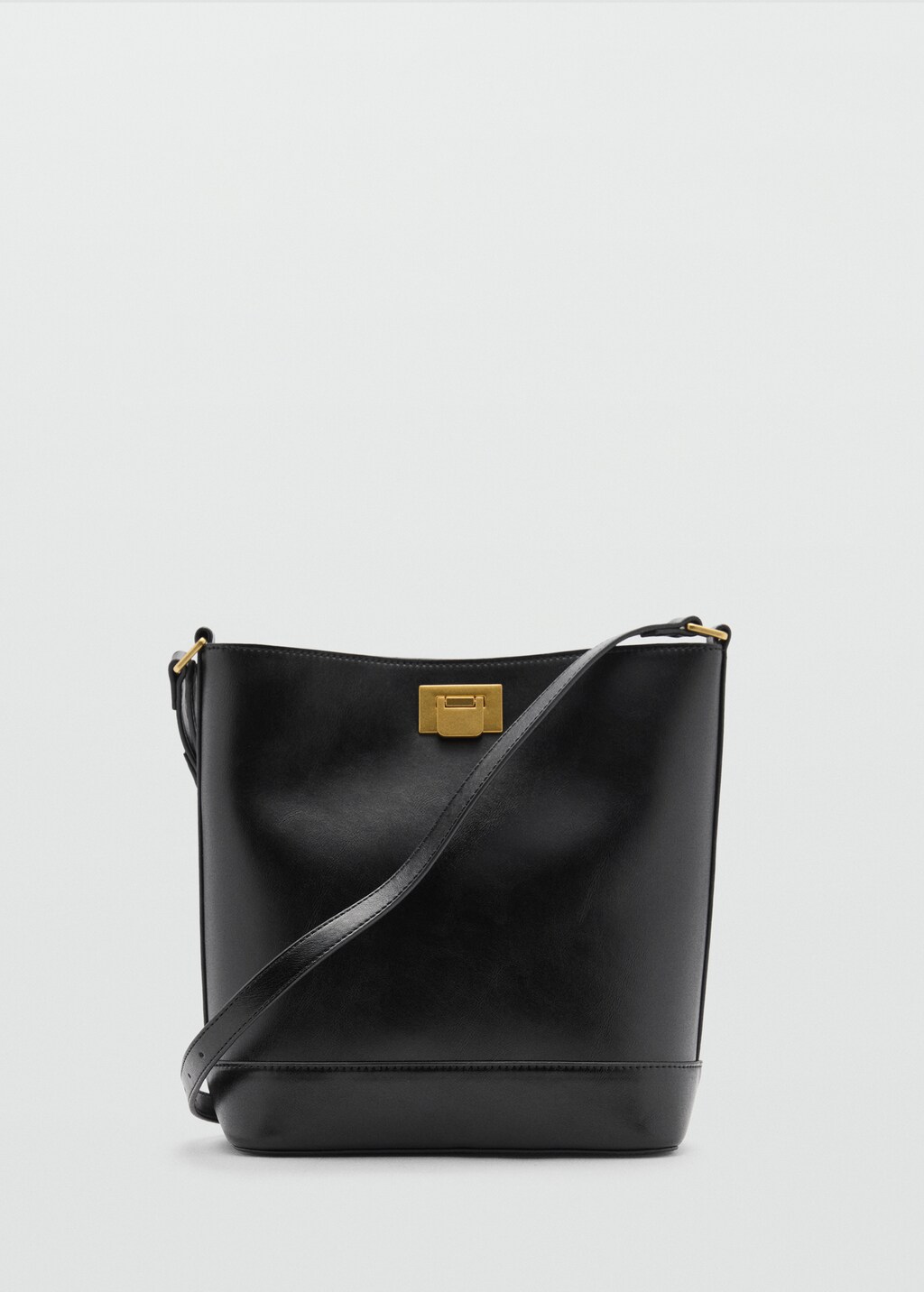Shopper bag with metallic detail - Women | MANGO OUTLET USA