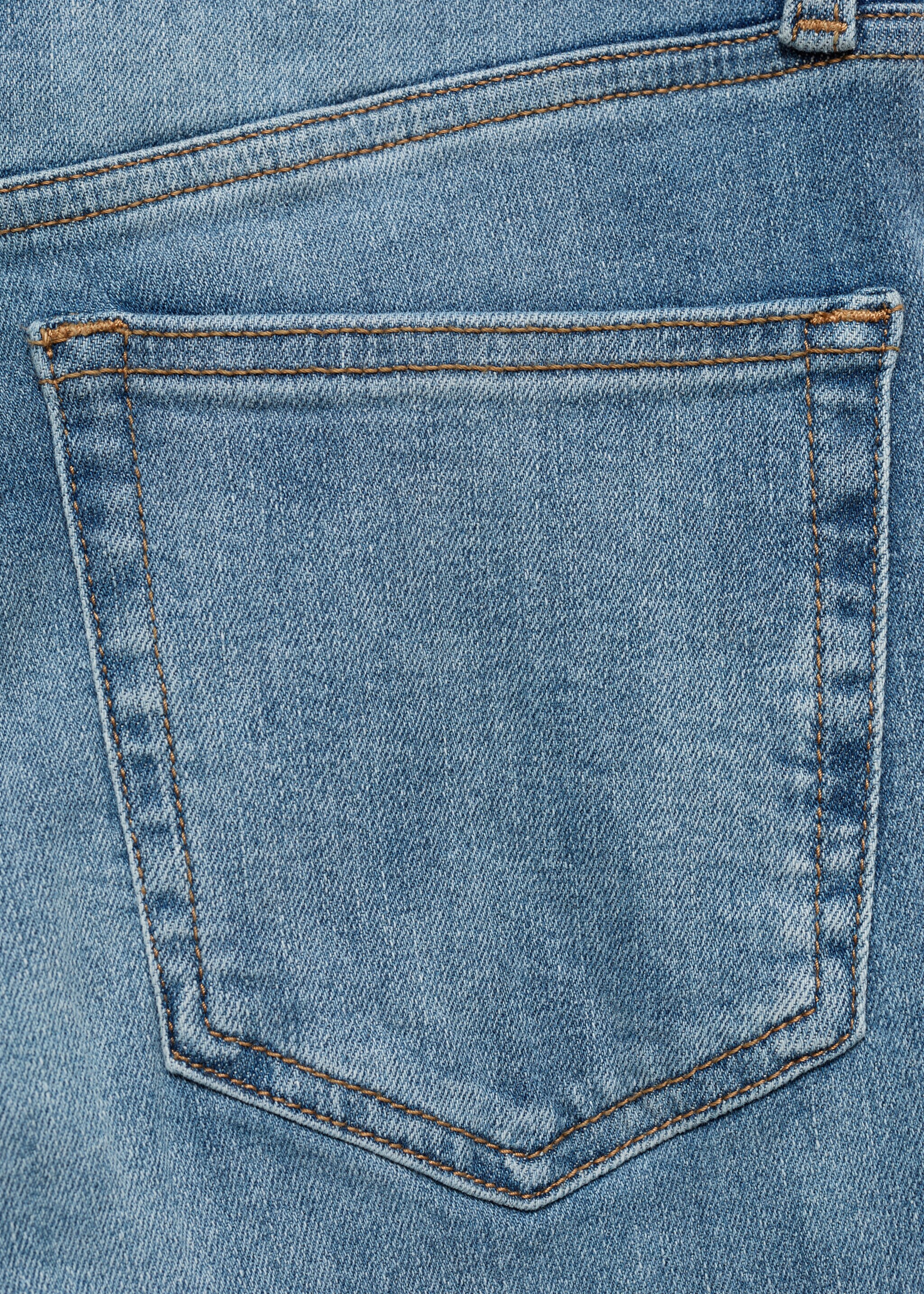 High-rise skinny jeans - Details of the article 0, Medium Blue. Ref: 77034060-00.