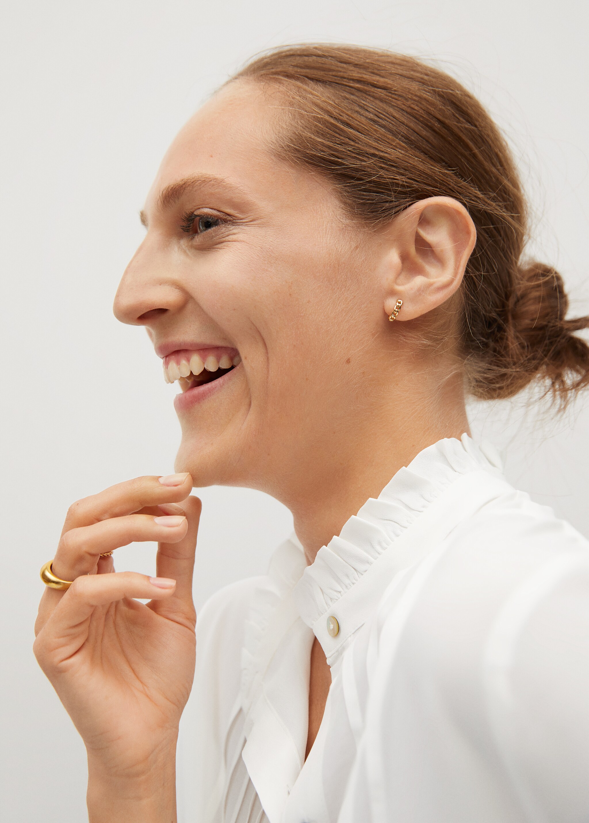 Pin tuck detail blouse - Details of the article 3