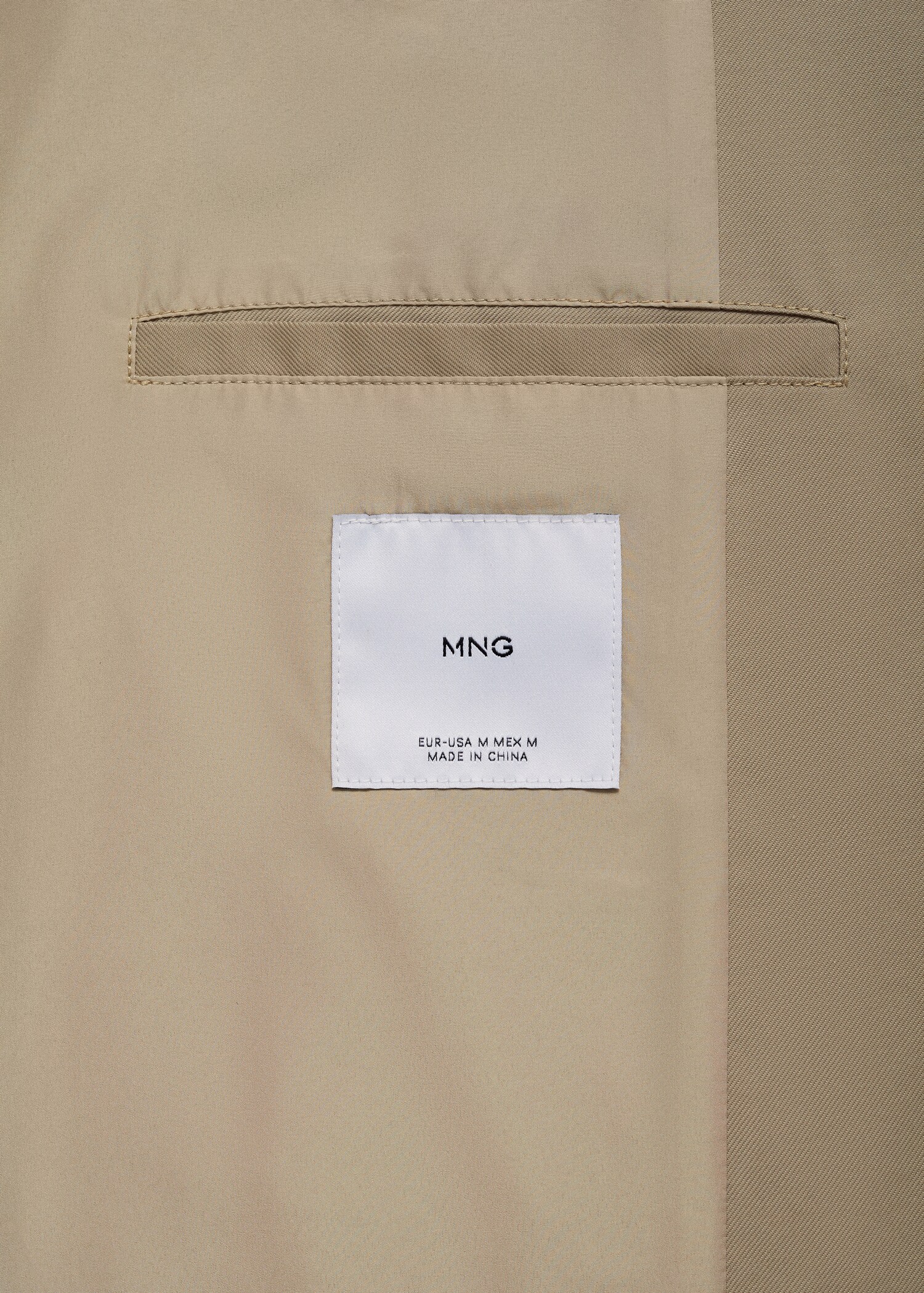 Waterafstotende relaxed-fit trenchcoat - Detail van het artikel 0