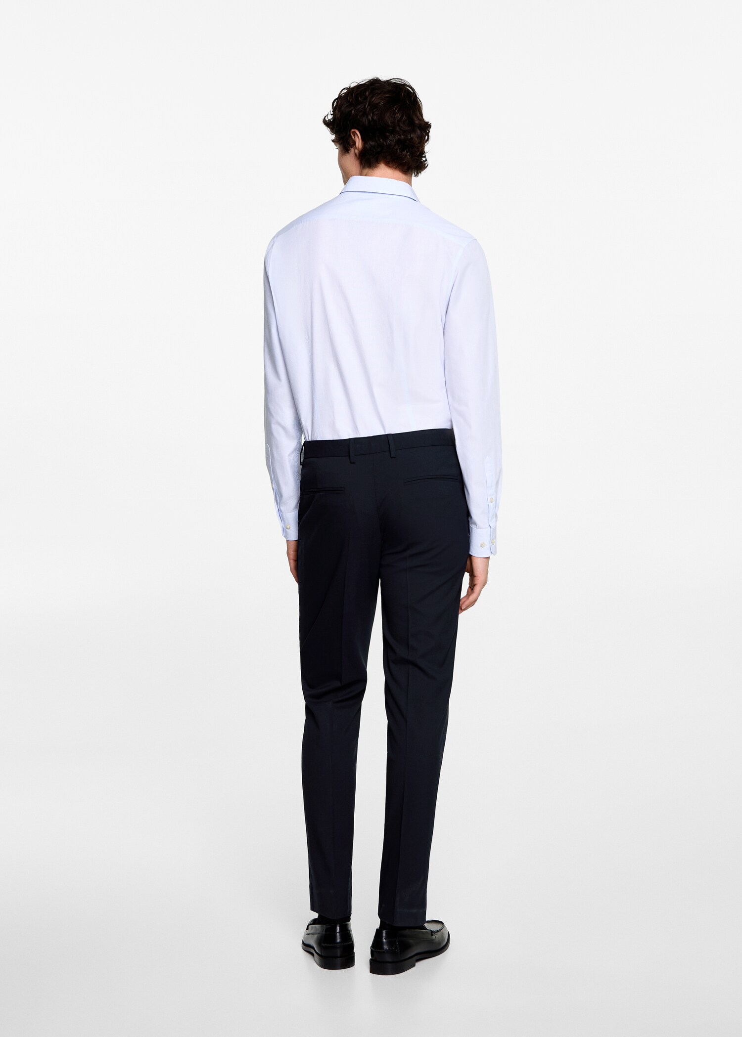 Pantalón traje slim fit - Reverso del artículo